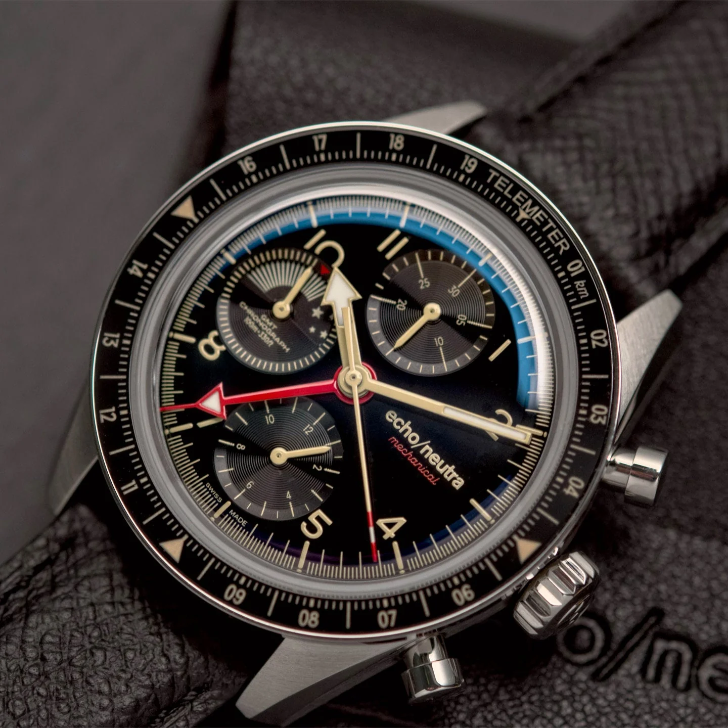 Echo Neutra 1956 Chrono GMT Black - Image 3