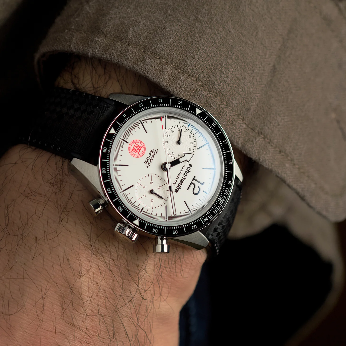 Echo Neutra 1956 | White Chronograph - Image 6