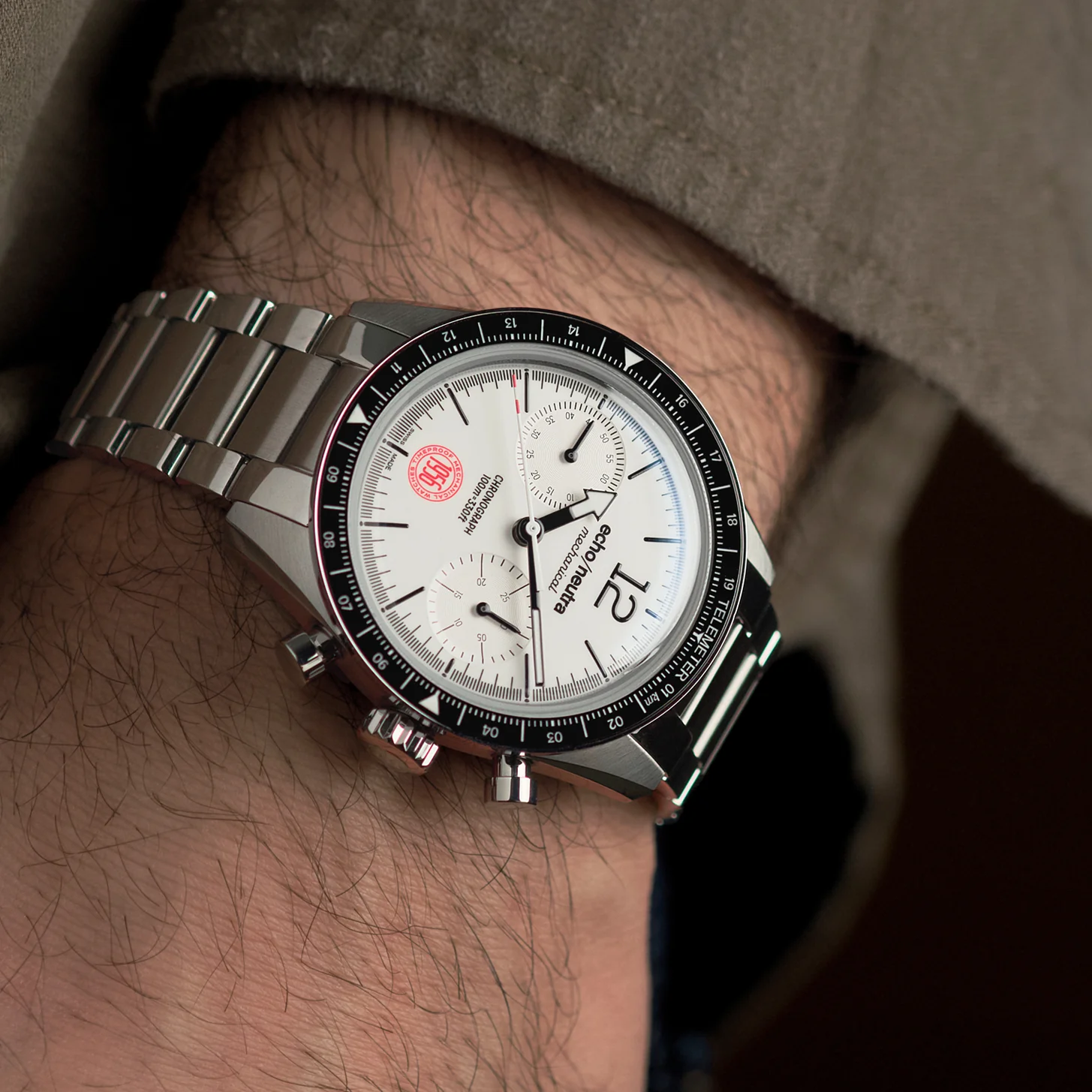 Echo Neutra 1956 | White Chronograph - Image 7