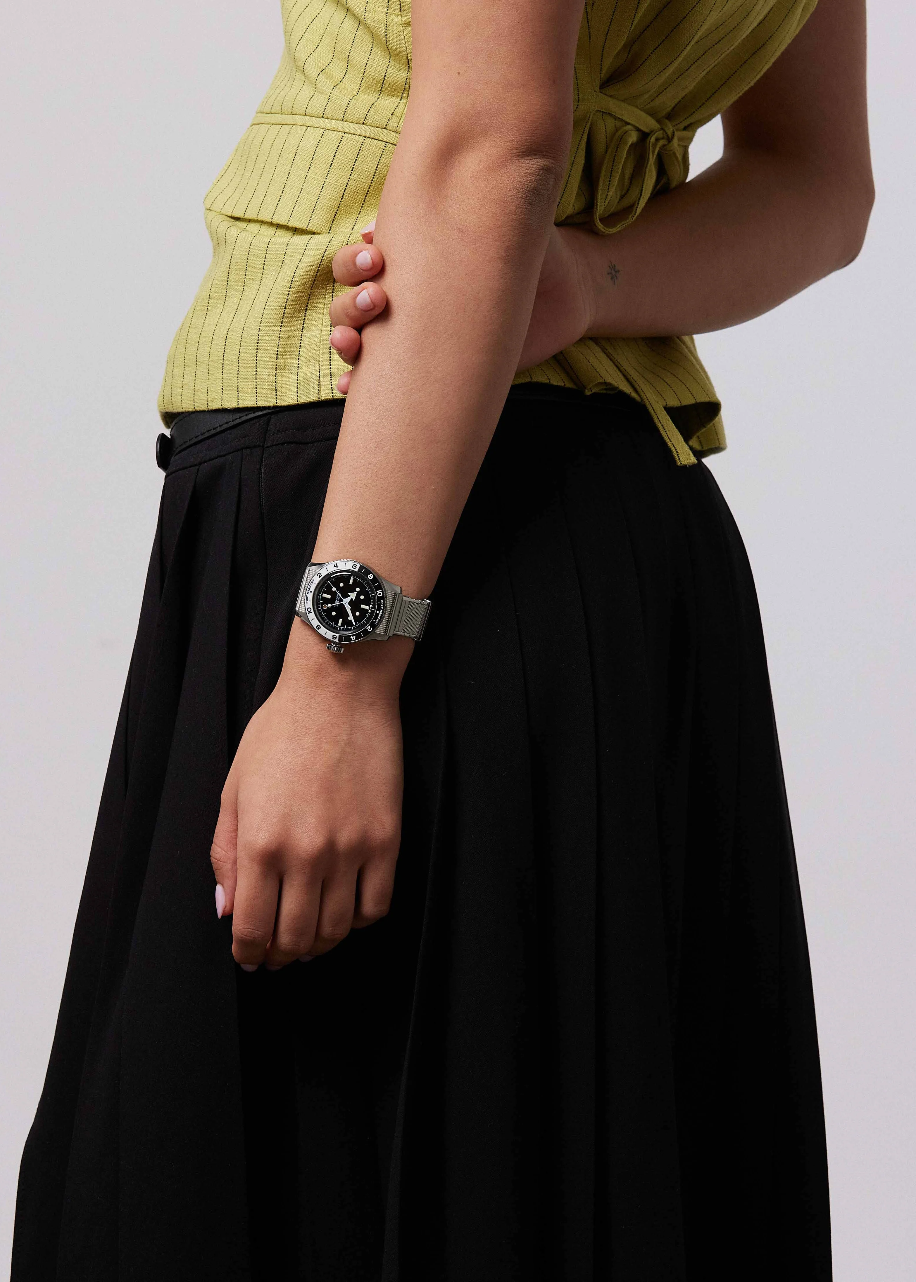 Serica Ref. 8315-1 GMT Travel Chronometer Enamel Black - Image 9