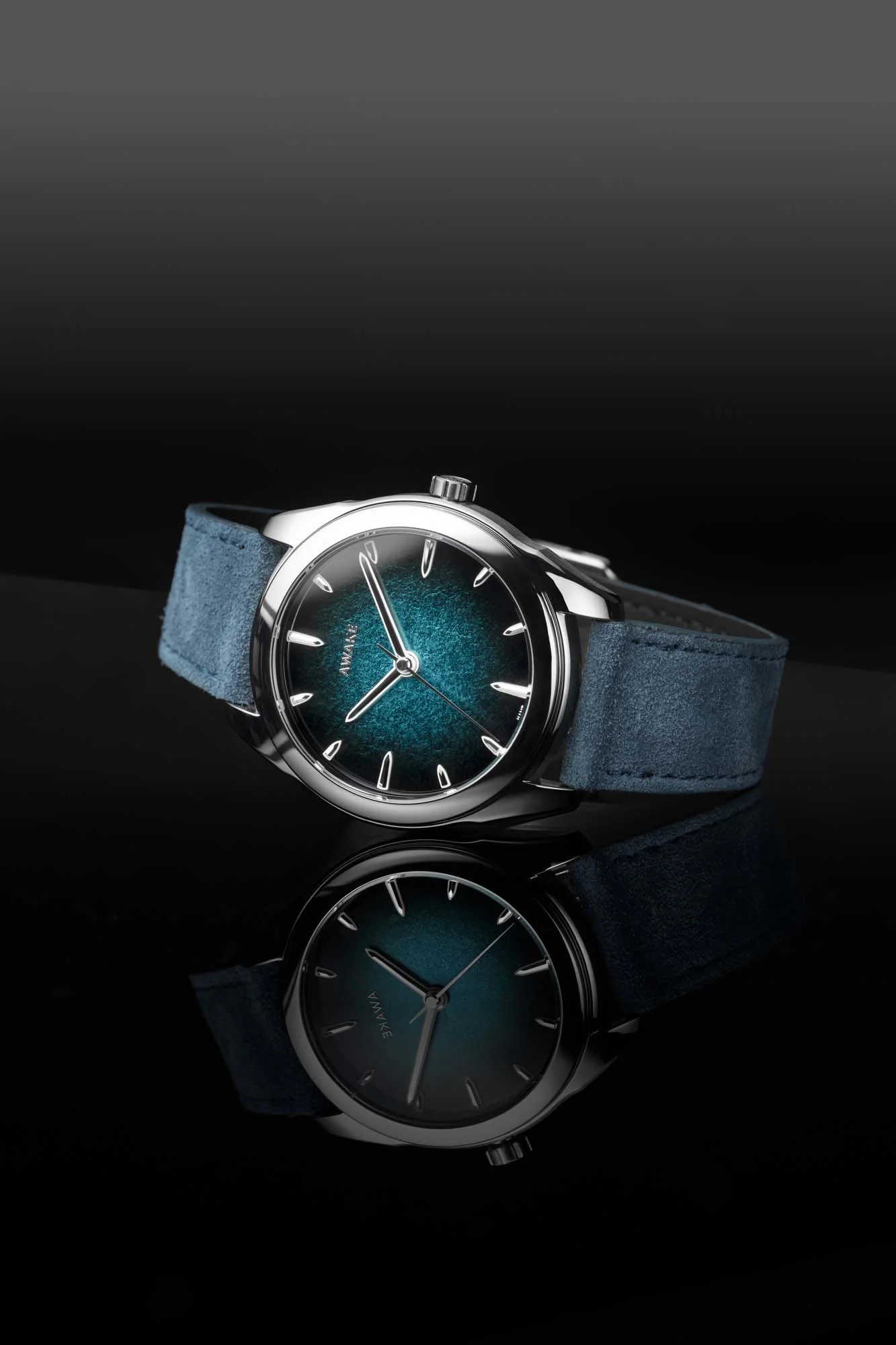 AWAKE Sơn Mài - Silver Leaf « Atlantis Blue » - Image 12
