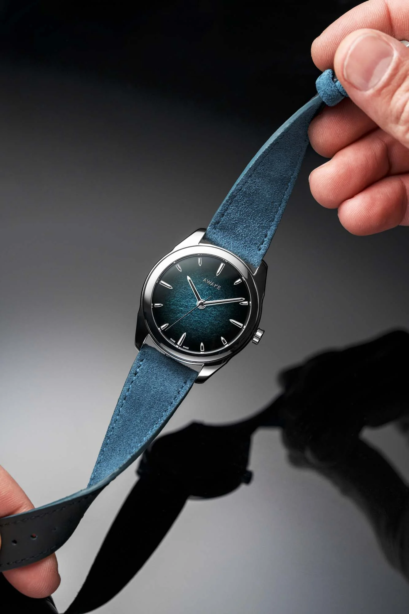 AWAKE Sơn Mài - Silver Leaf « Atlantis Blue » - Image 13