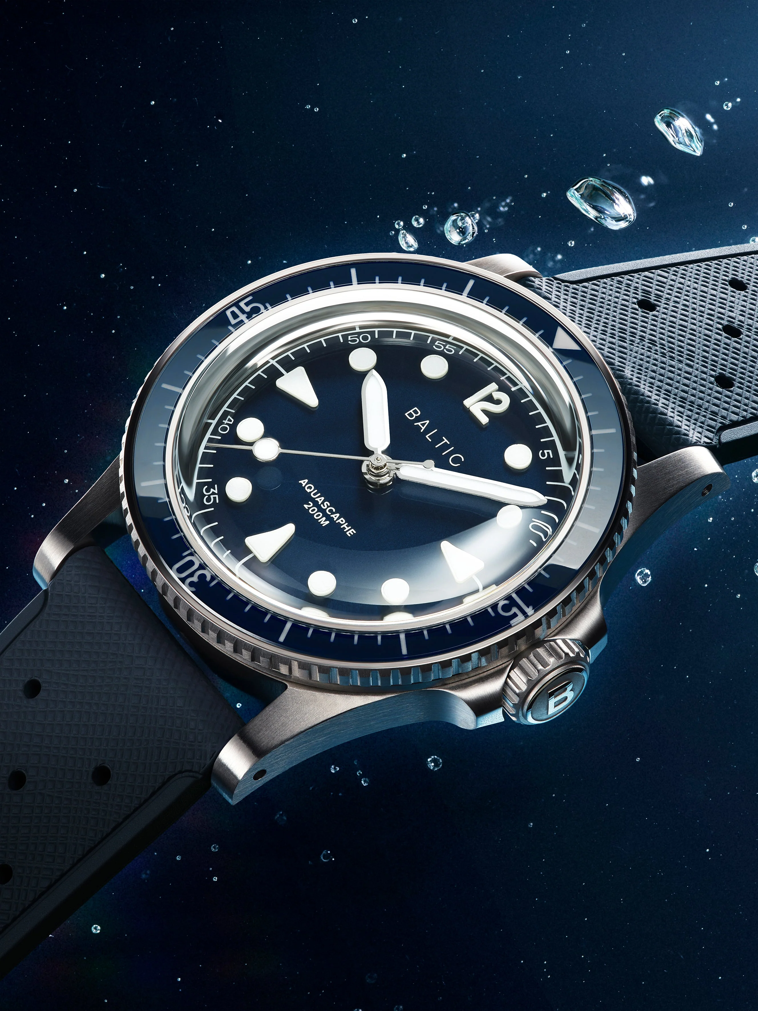 Baltic Aquascaphe MK2 Blue 37mm - Image 6