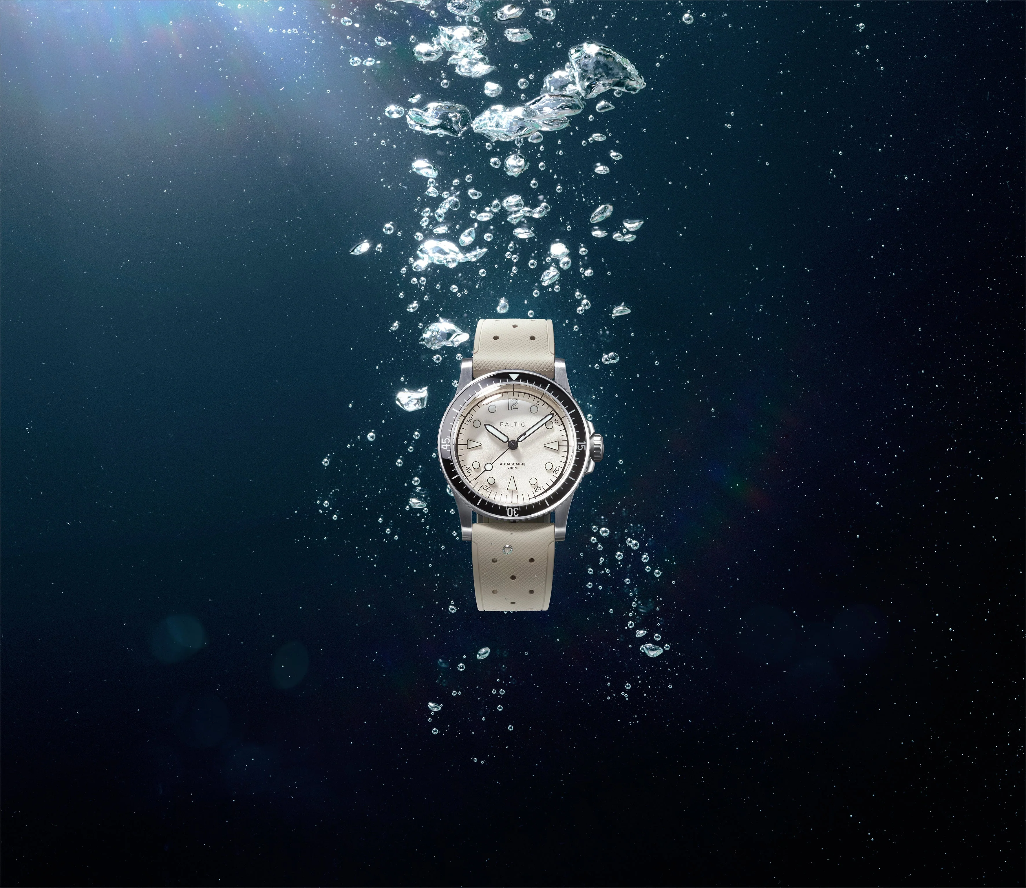 Baltic Aquascaphe MK2 Warm Silver 37mm - Image 7