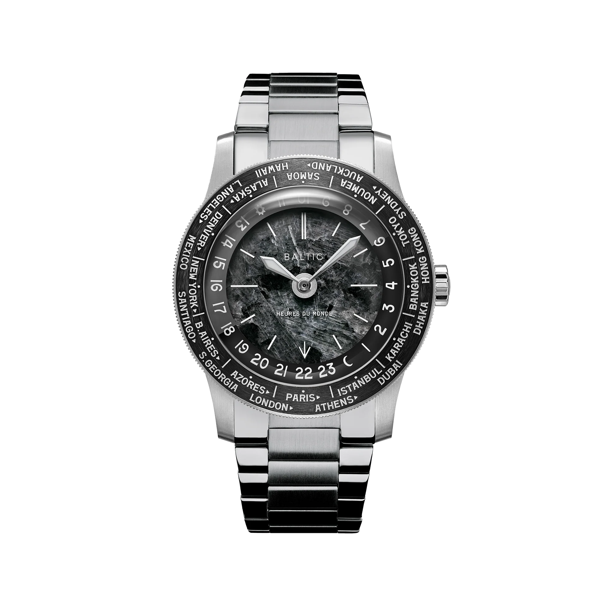 Baltic Heures du Monde Worldtimer - Labradorite - Image 3