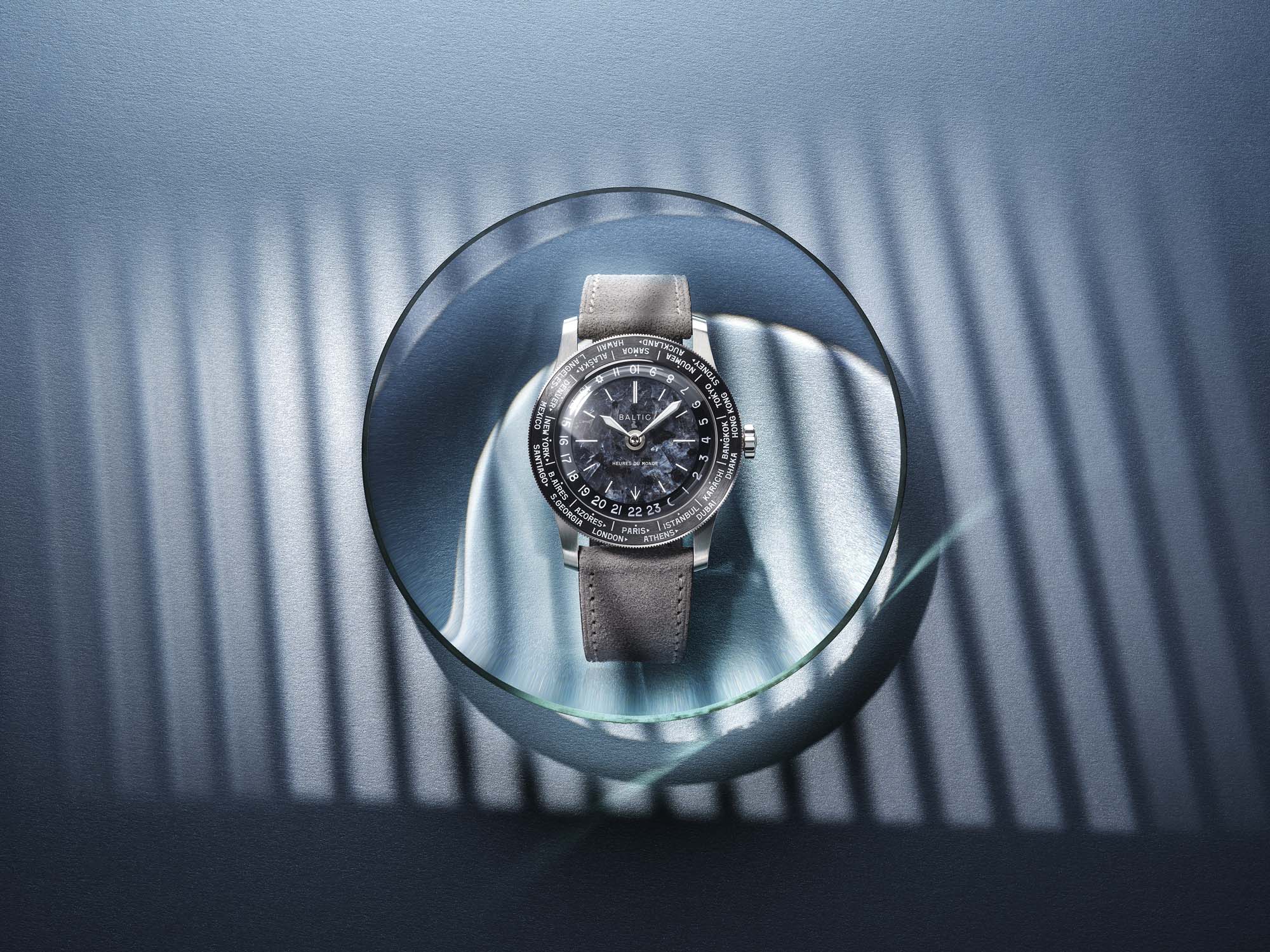 Baltic Heures du Monde Worldtimer - Labradorite - Image 9