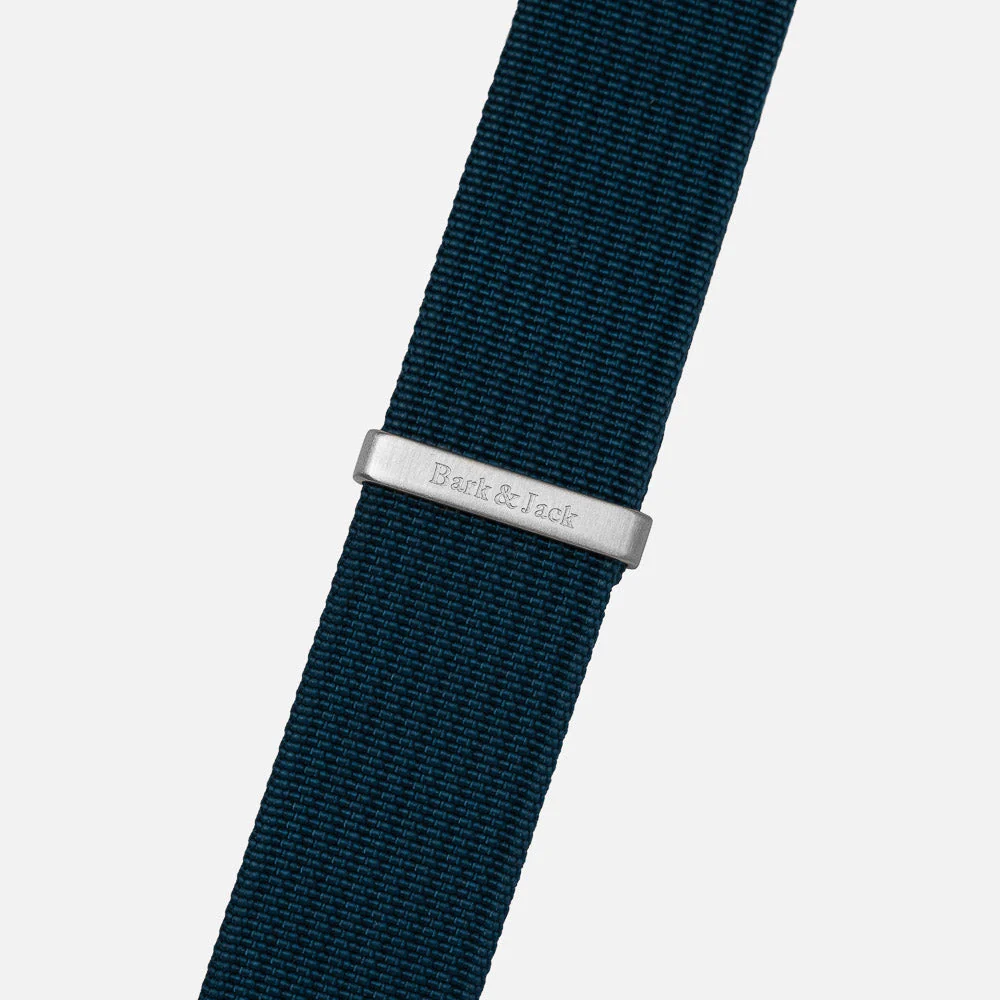 Bark & Jack Blue Ribbed Nylon Strap - Image 3