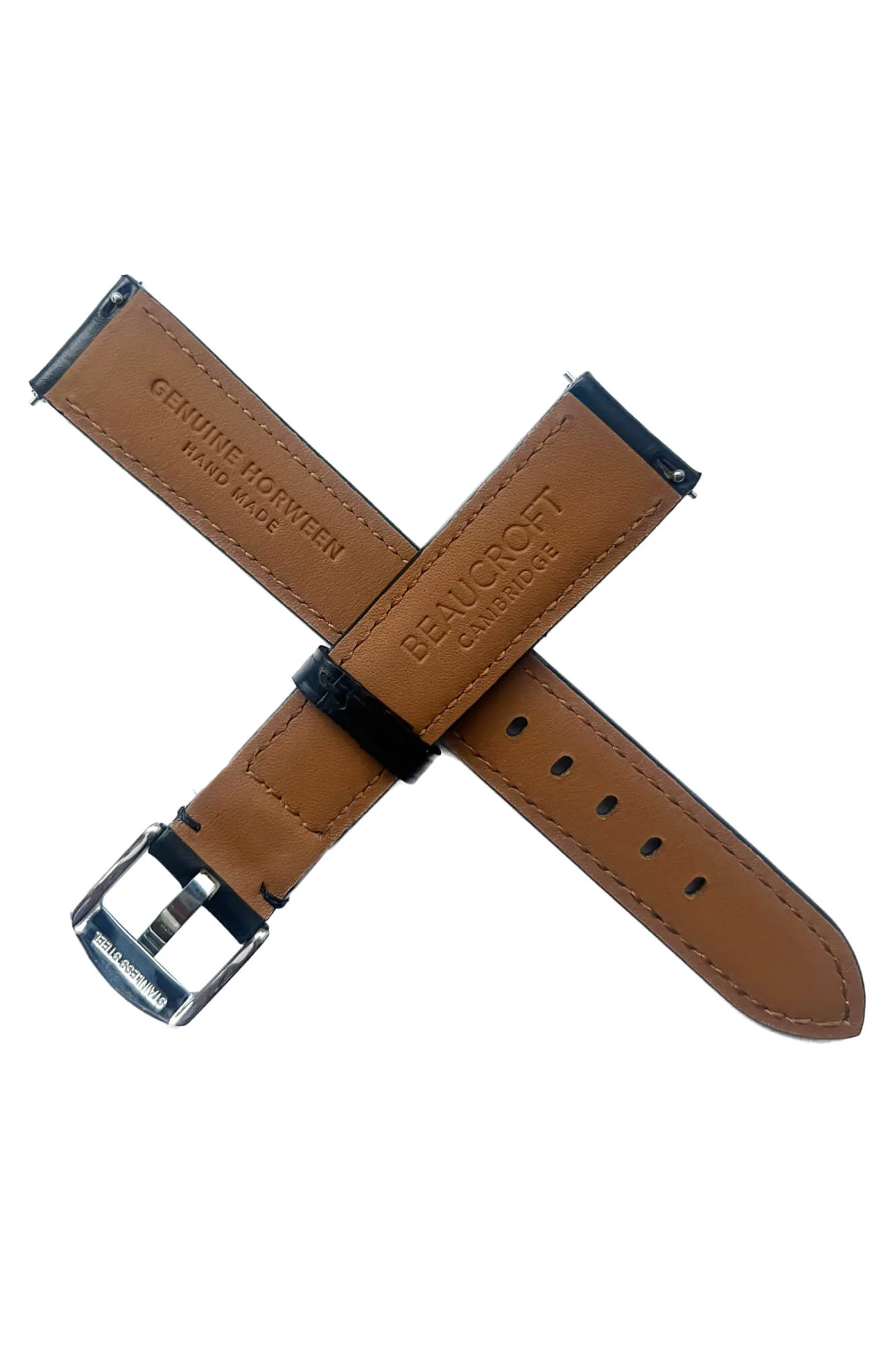 Beaucroft Black Horween Strap - Image 2