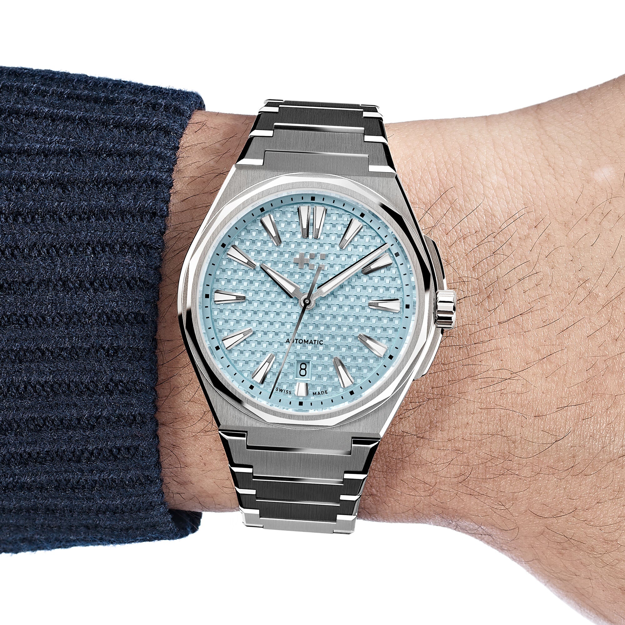 Christopher Ward C12 The Twelve Auto - 40mm - Glacier Blue - Image 7