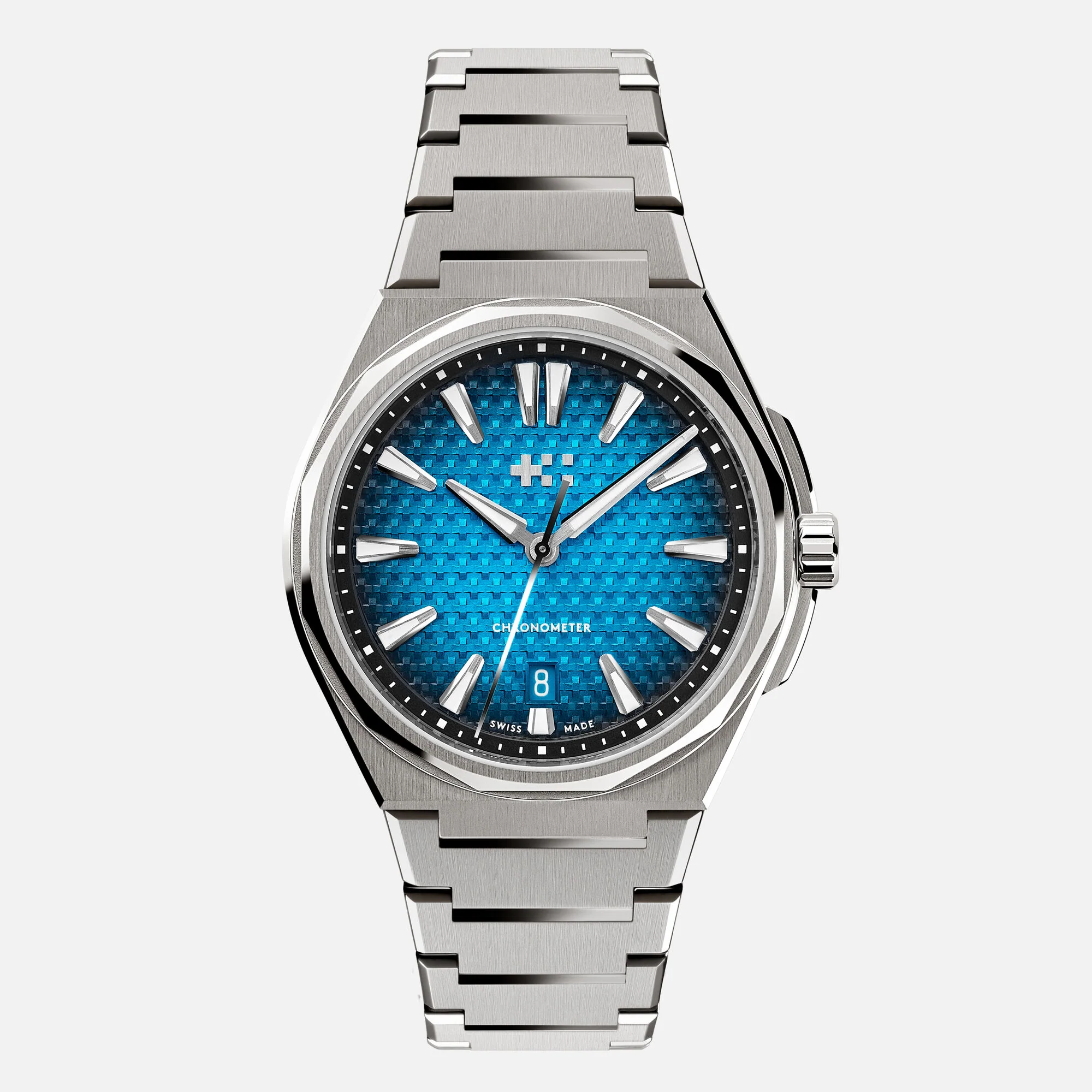 Christopher Ward C12 The Twelve TI COSC - 40mm - Astral Blue - Image 7