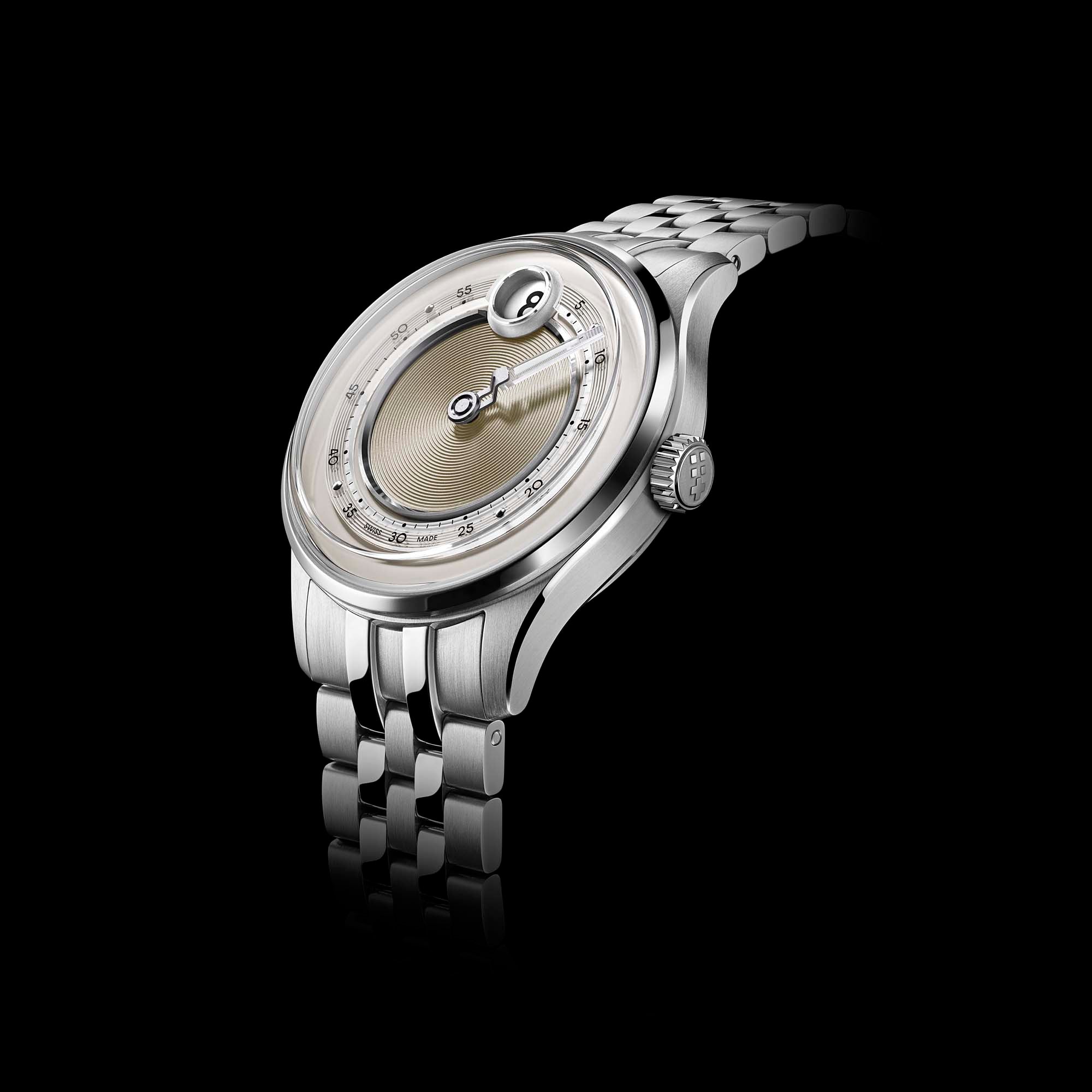 Christopher Ward C1 Jump Hour Mk V - Dusk Gold - Image 6