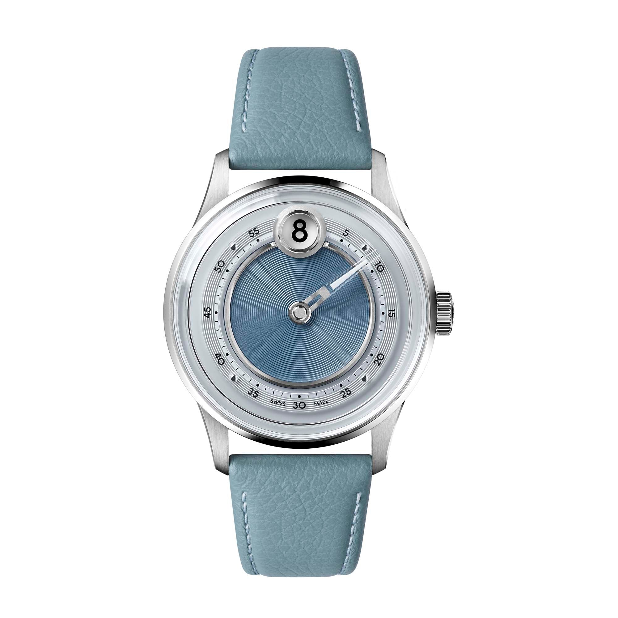 Christopher Ward C1 Jump Hour Mk V - Noon Blue - Image 10