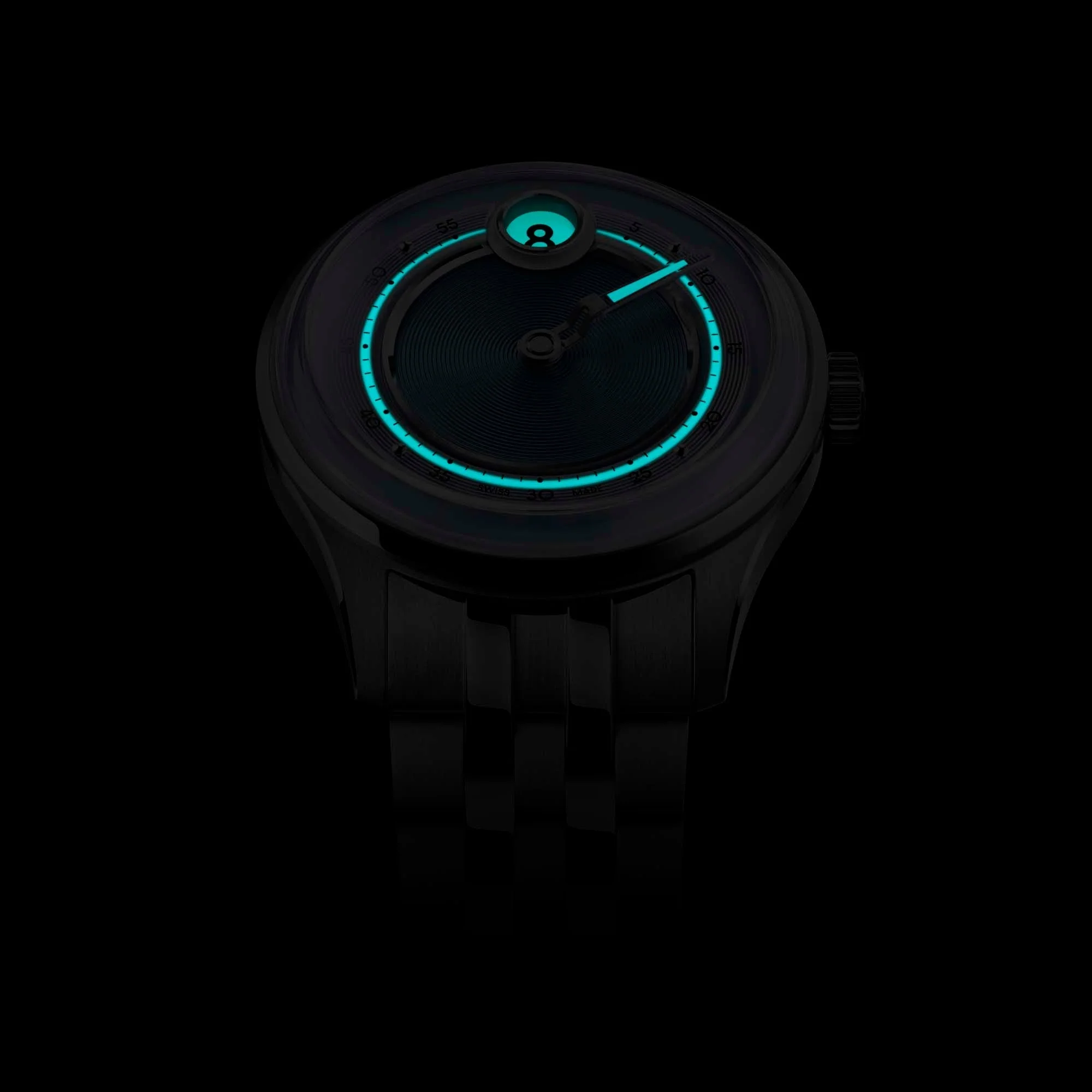 Christopher Ward C1 Jump Hour Mk V - Noon Blue - Image 5