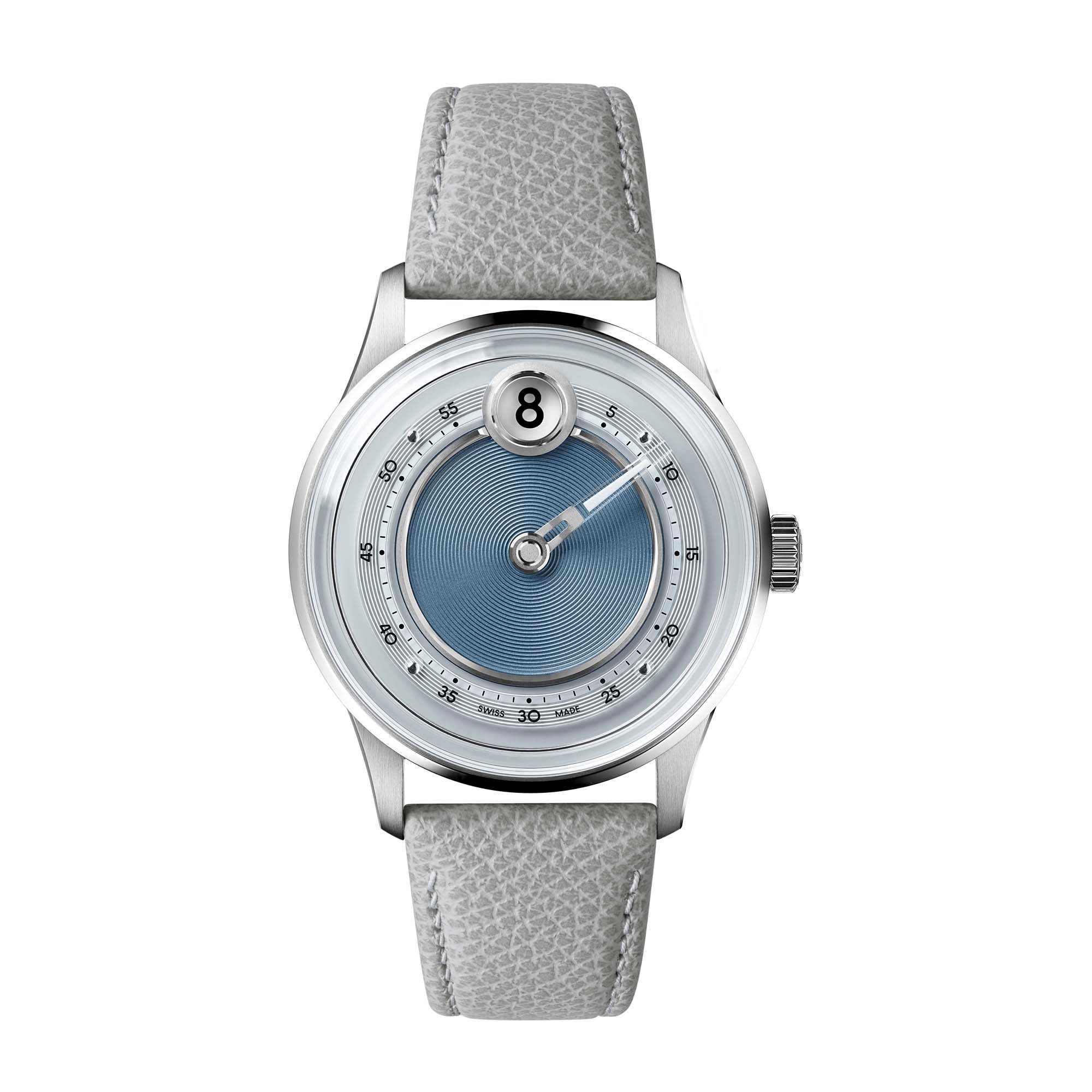 Christopher Ward C1 Jump Hour Mk V - Noon Blue - Image 9