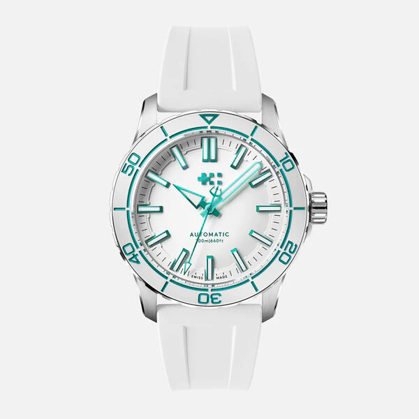 Christopher Ward C60 Trident Reef 44mm - Acro White - Image 6