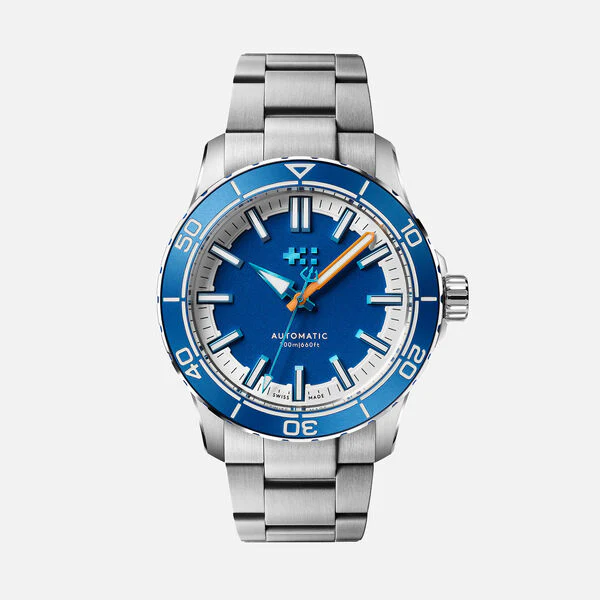 Christopher Ward C60 Trident Reef 41mm - Helio Blue - Image 2