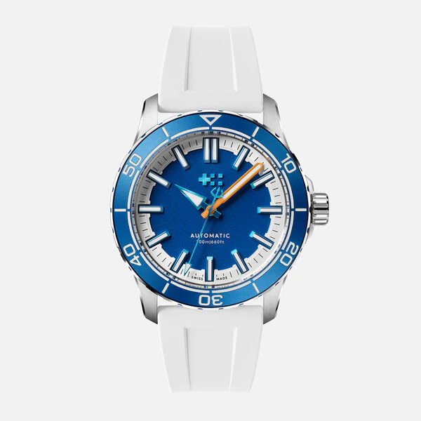 Christopher Ward C60 Trident Reef 41mm - Helio Blue - Image 6