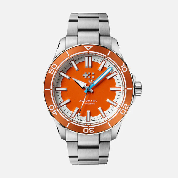 Christopher Ward C60 Trident Reef 41mm - Tuba Orange