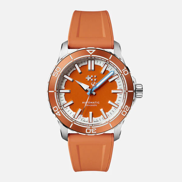 Christopher Ward C60 Trident Reef 41mm - Tuba Orange - Image 4
