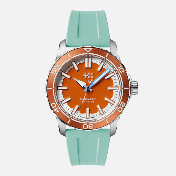 Christopher Ward C60 Trident Reef 41mm - Tuba Orange - Image 5