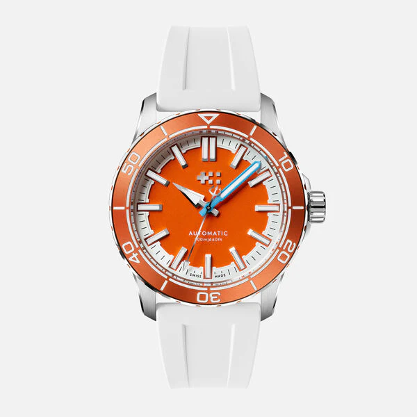 Christopher Ward C60 Trident Reef 41mm - Tuba Orange - Image 6