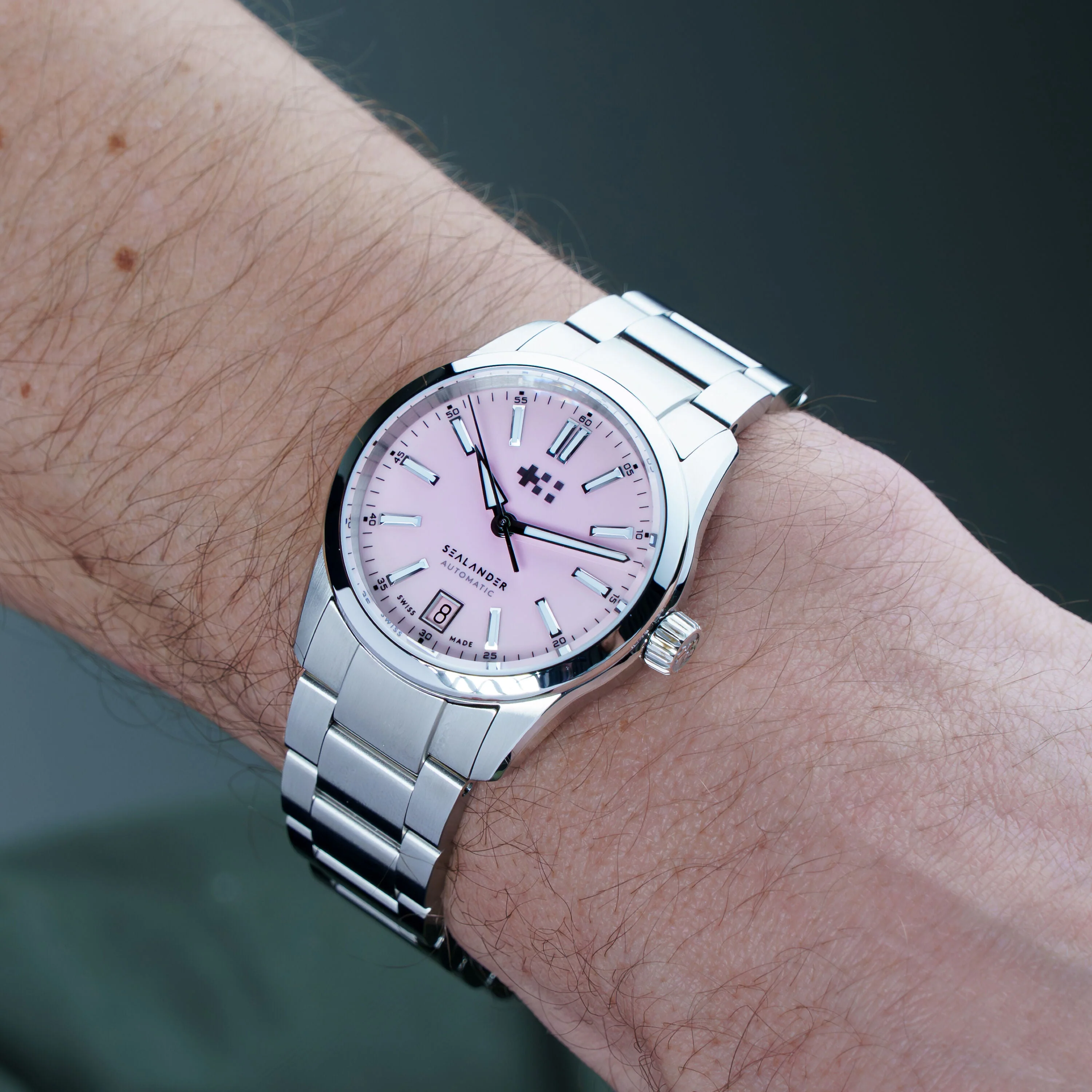 Christopher Ward C63 Sealander Automatic 36mm – Pink - Image 4