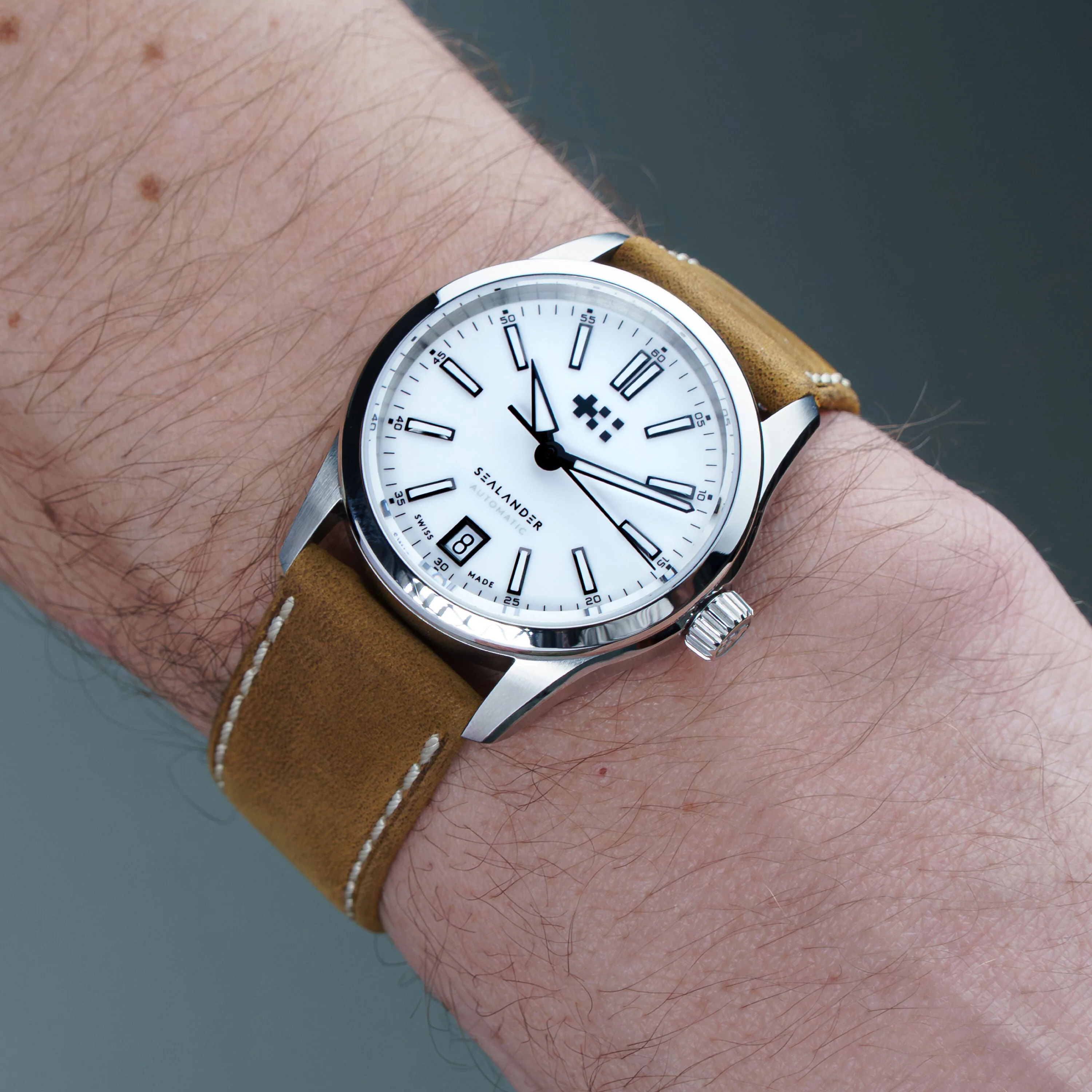 Christopher Ward C63 Sealander Automatic 36mm – White - Image 14