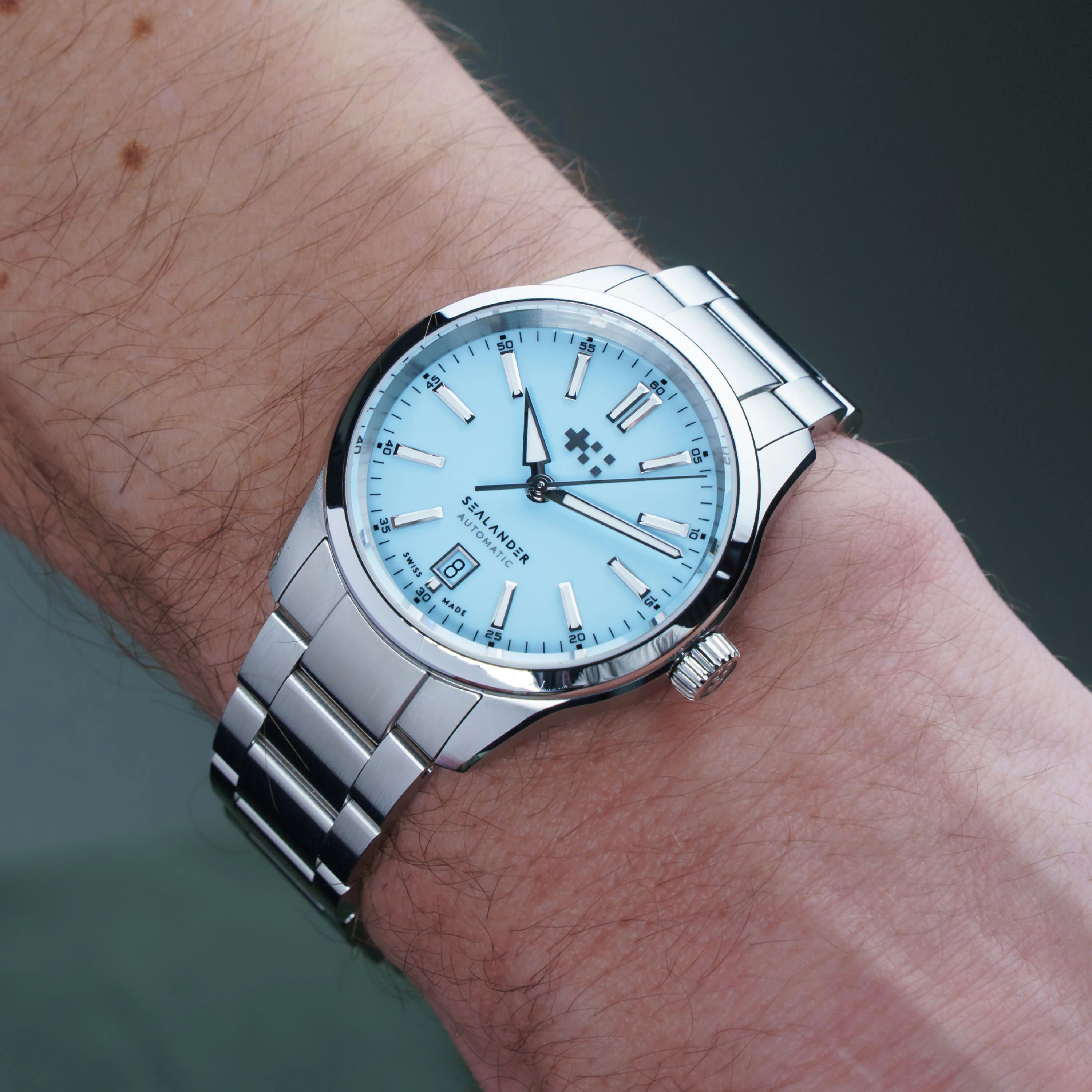Christopher Ward C63 Sealander Automatic 39mm – Sky Blue - Image 14