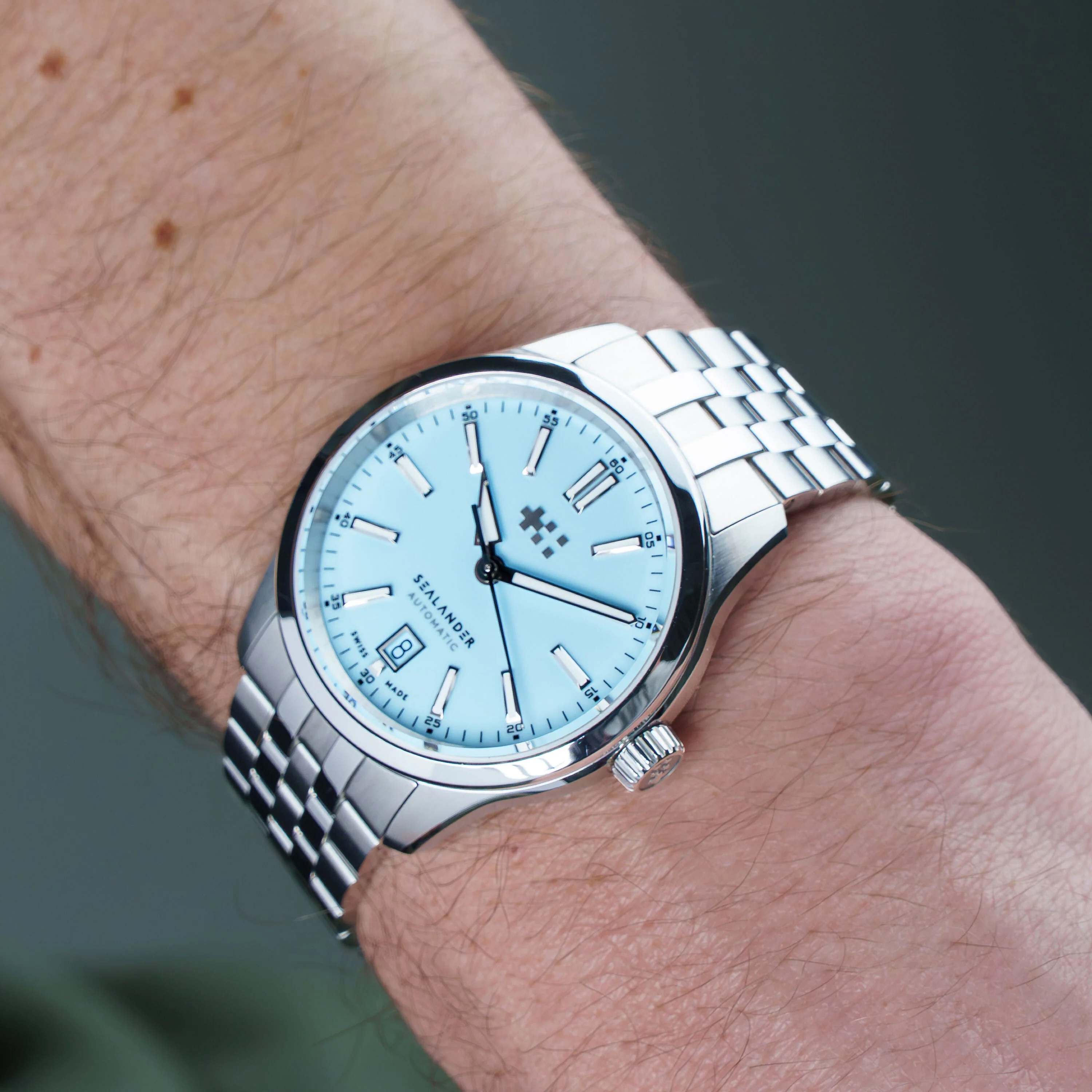 Christopher Ward C63 Sealander Automatic 39mm – Sky Blue - Image 2
