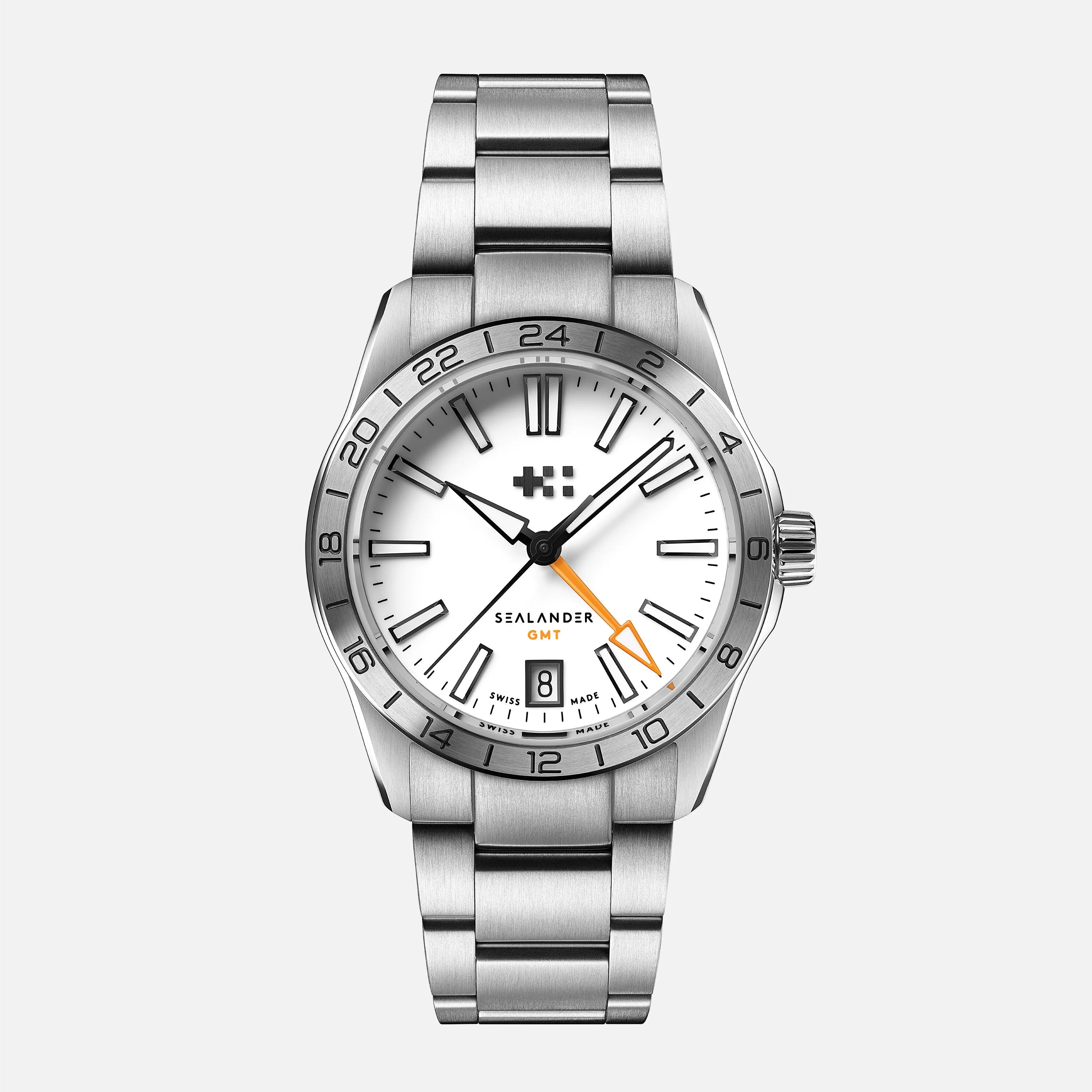 Christopher Ward C63 Sealander GMT 36mm – White - Image 15