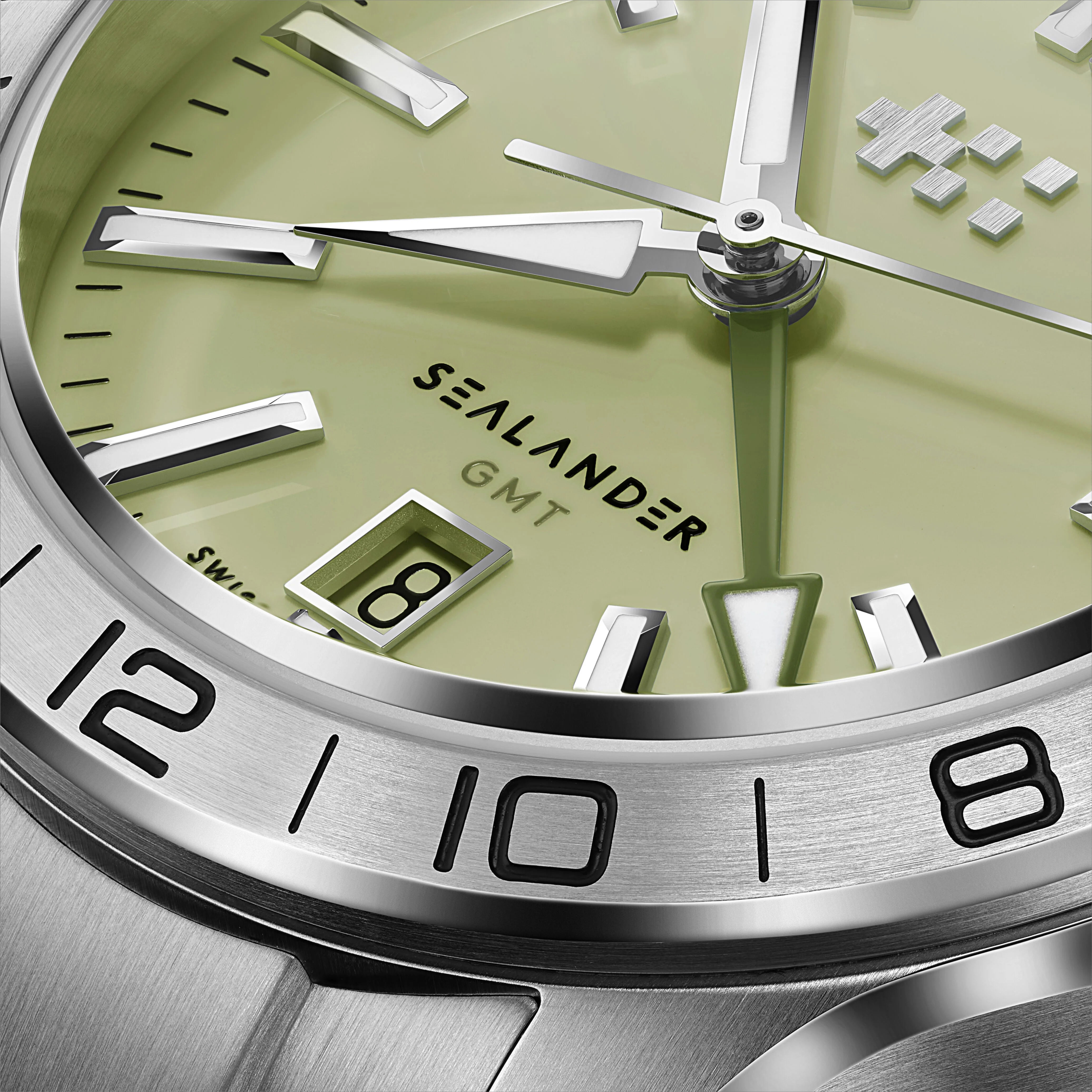 Christopher Ward C63 Sealander GMT 39mm – Pistachio - Image 6