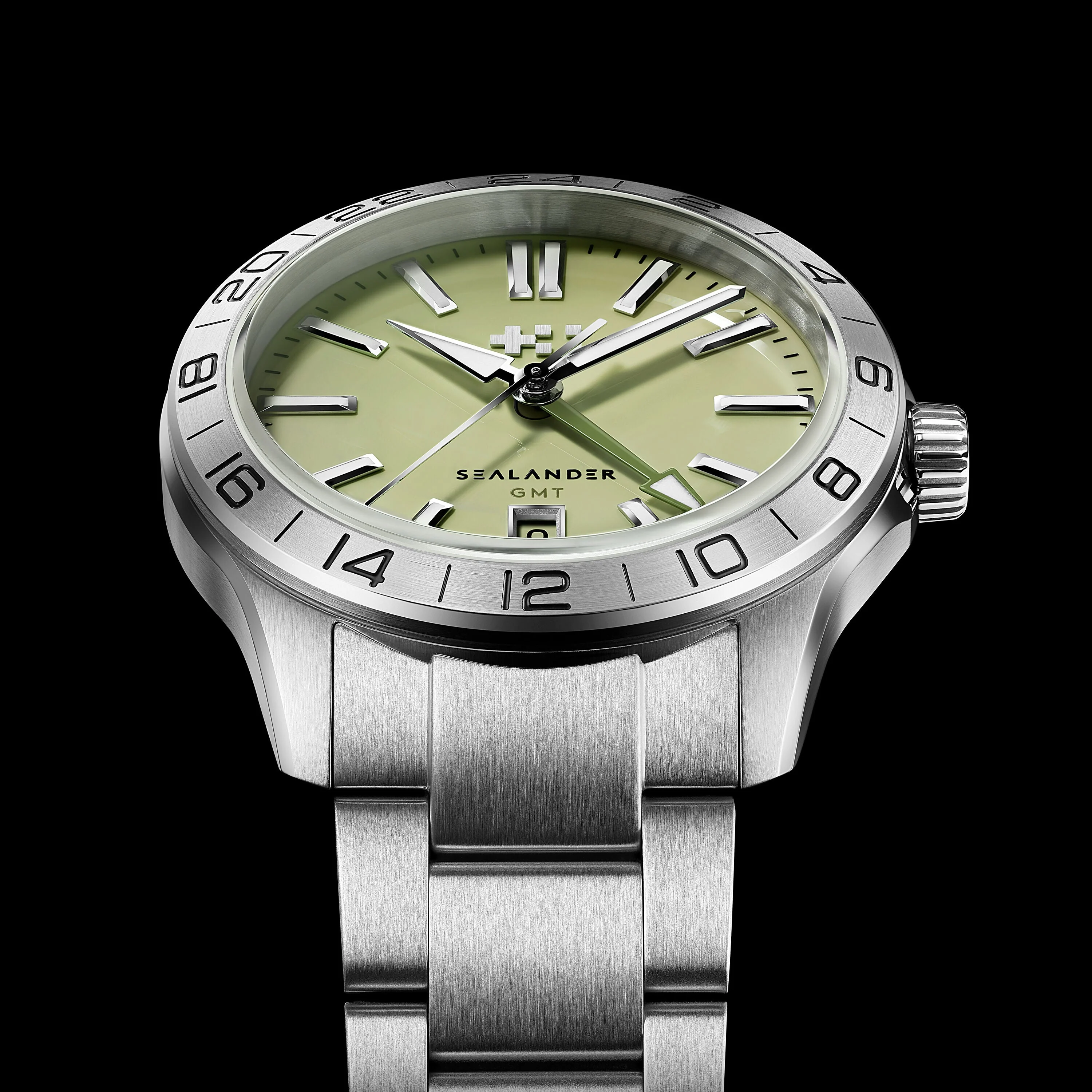 Christopher Ward C63 Sealander GMT 39mm – Pistachio - Image 7