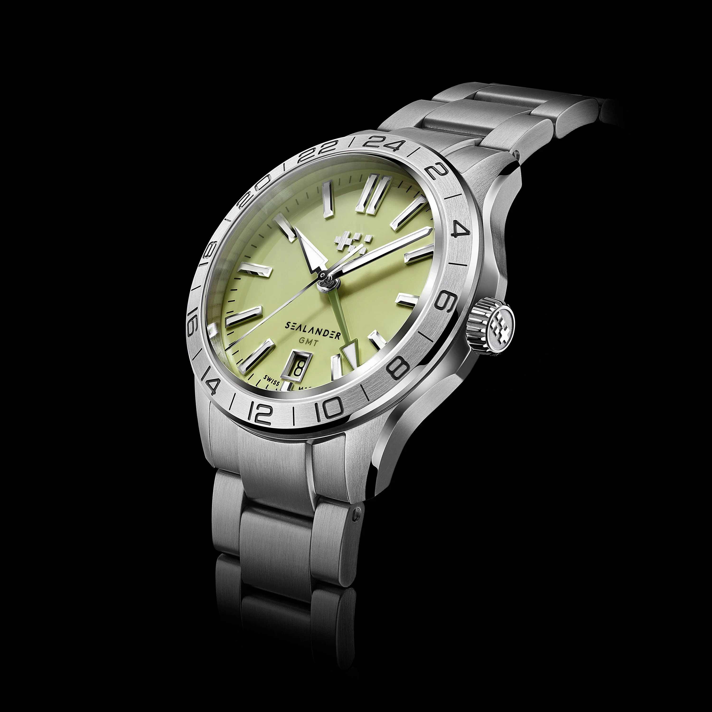 Christopher Ward C63 Sealander GMT 39mm – Pistachio - Image 8