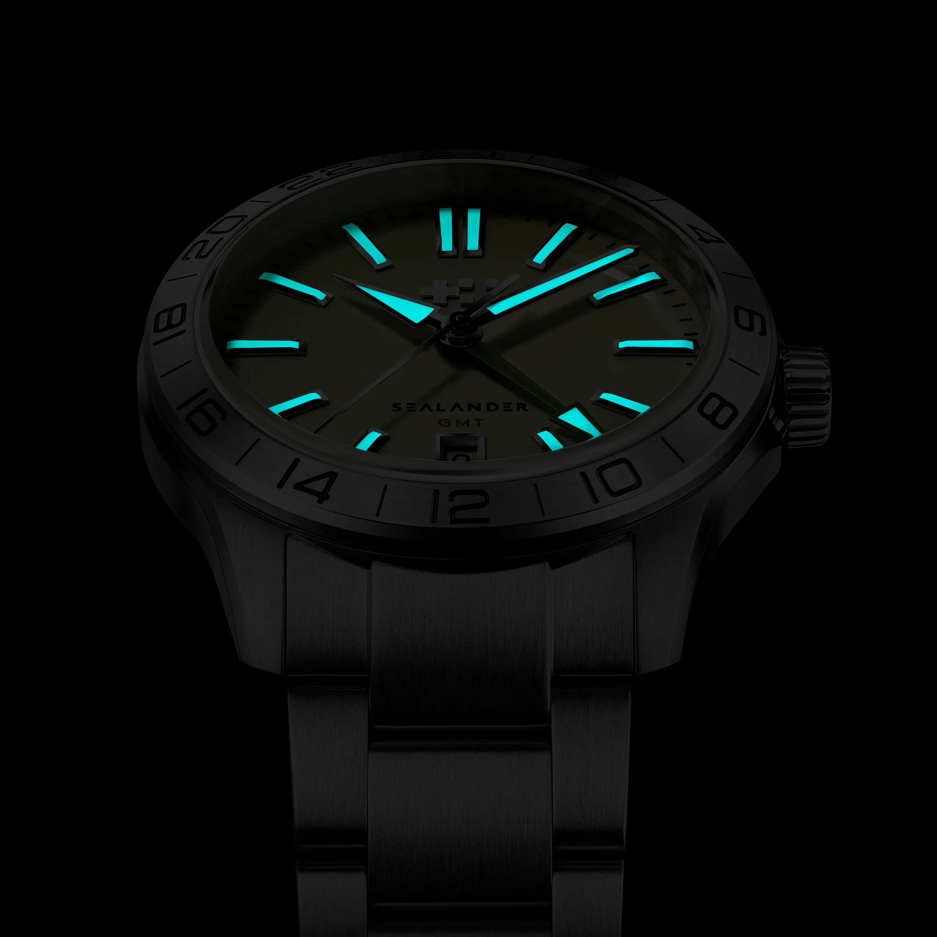 Christopher Ward C63 Sealander GMT 39mm – Pistachio - Image 9