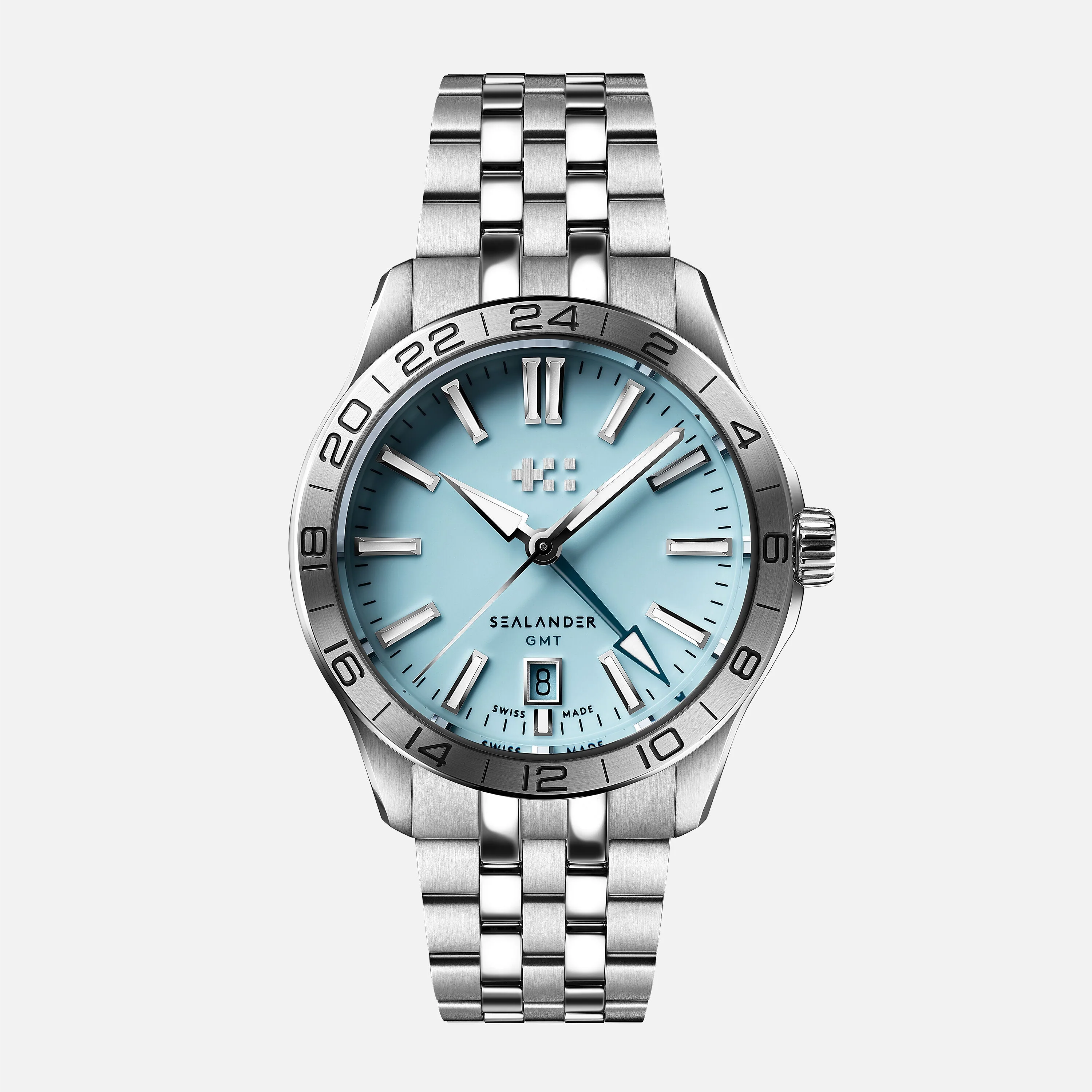 Christopher Ward C63 Sealander GMT 39mm – Sky Blue - Image 10