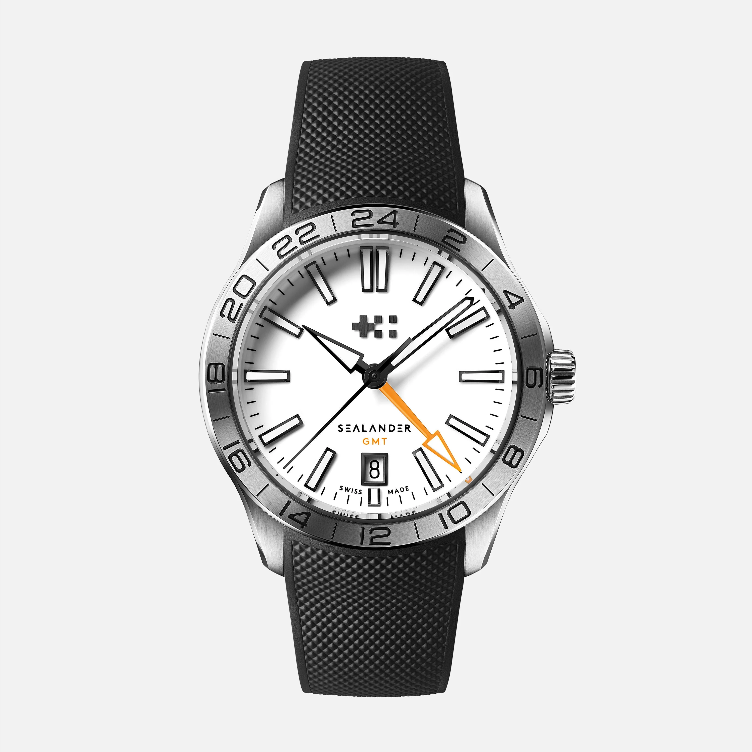 Christopher Ward C63 Sealander GMT 39mm – White - Image 11