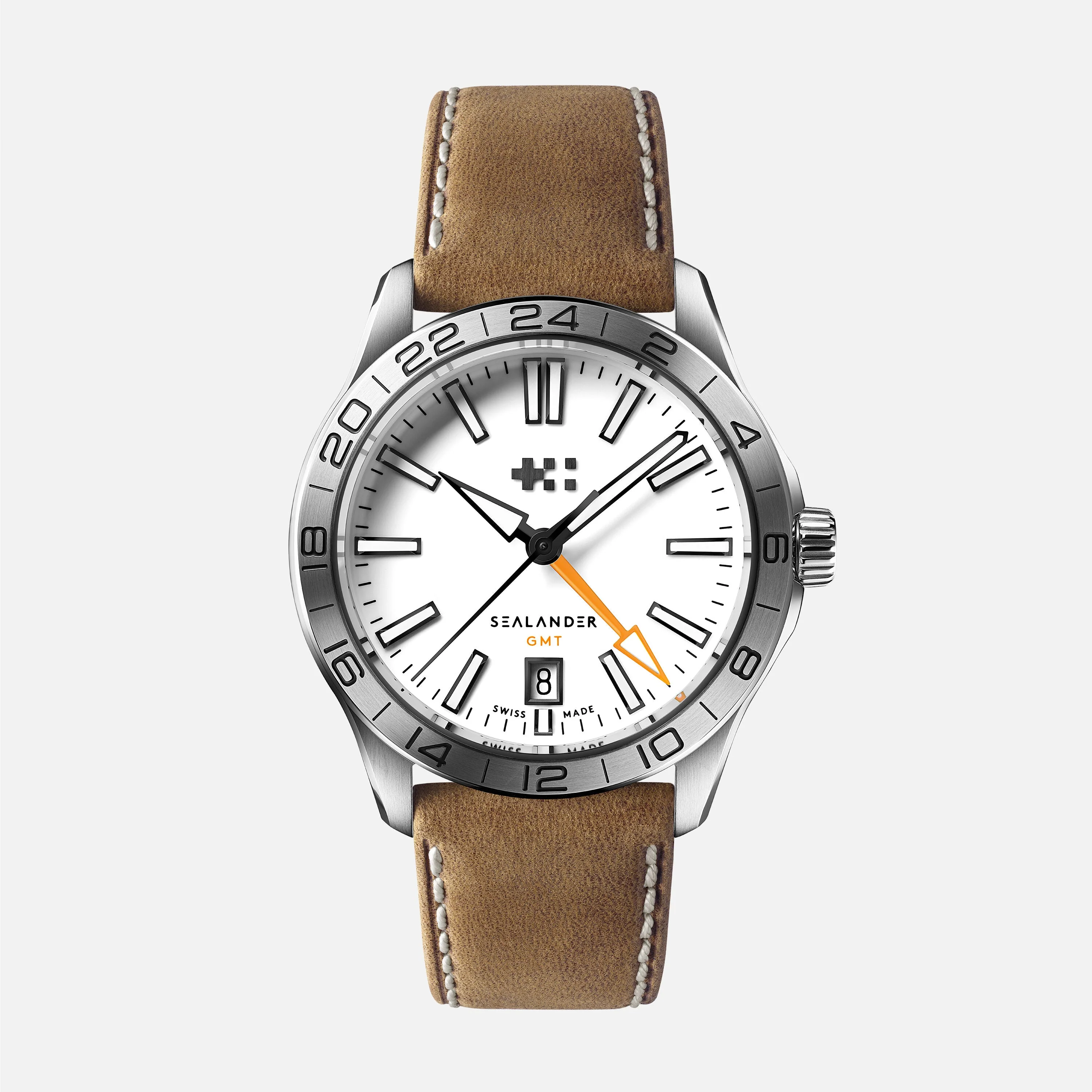 Christopher Ward C63 Sealander GMT 39mm – White - Image 13