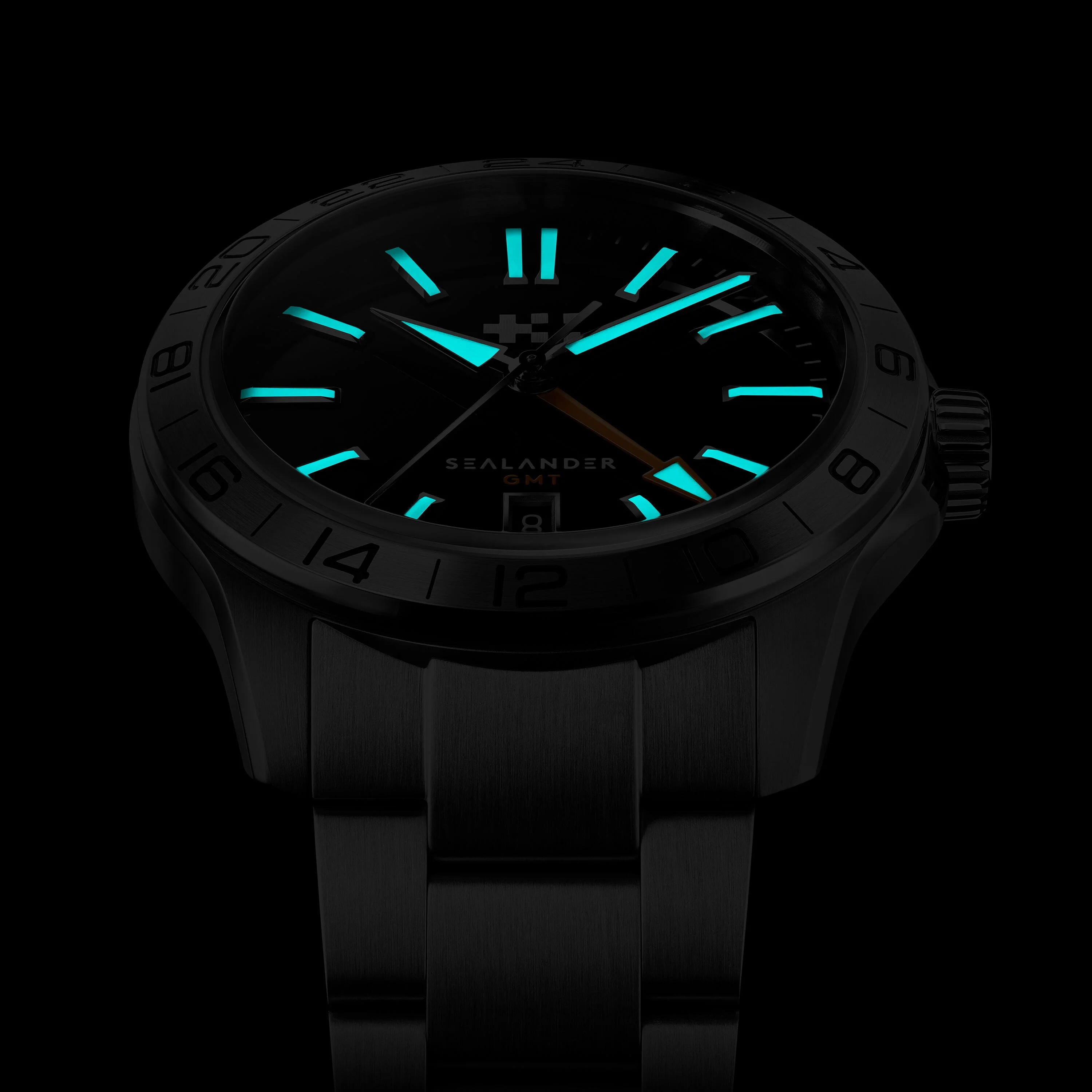 Christopher Ward C63 Sealander GMT 42mm – Black - Image 7