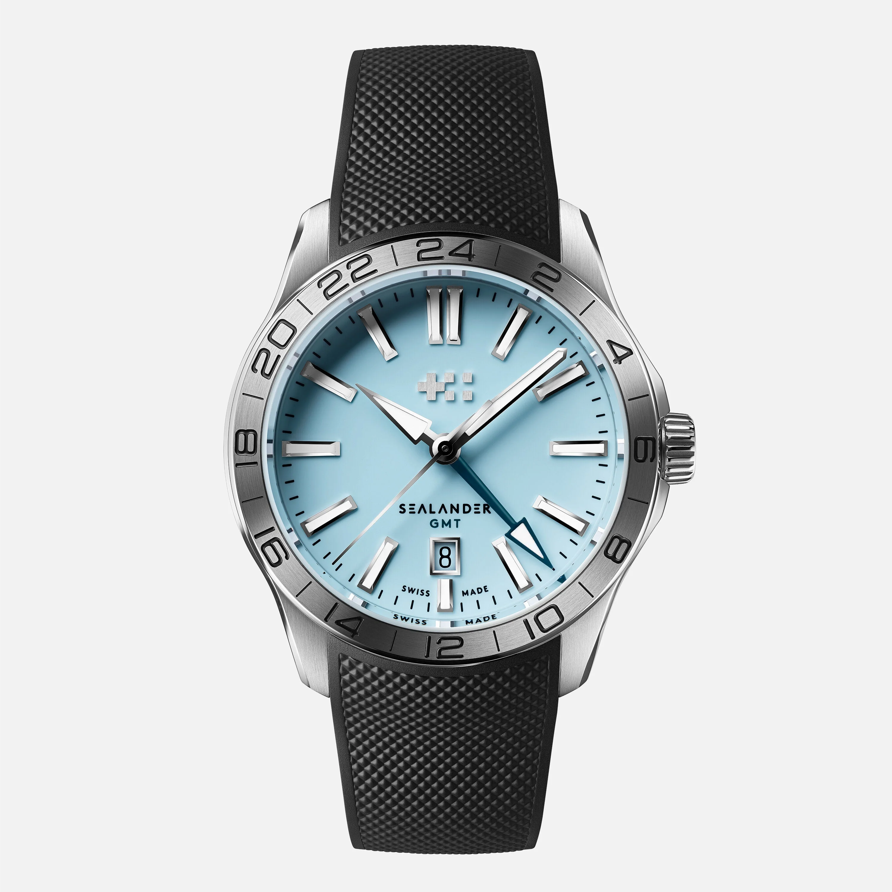 Christopher Ward C63 Sealander GMT 42mm – Sky Blue - Image 11