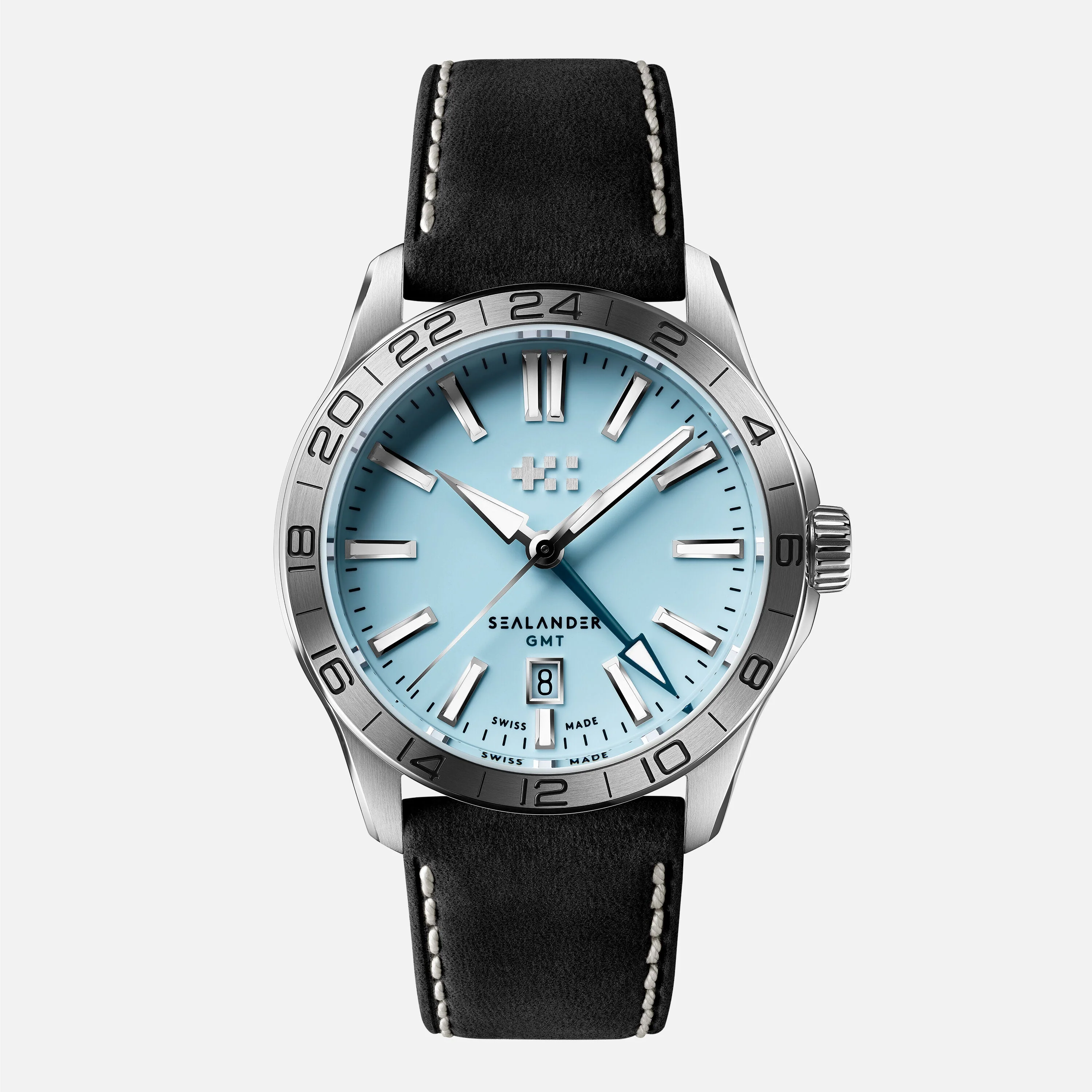 Christopher Ward C63 Sealander GMT 42mm – Sky Blue - Image 13