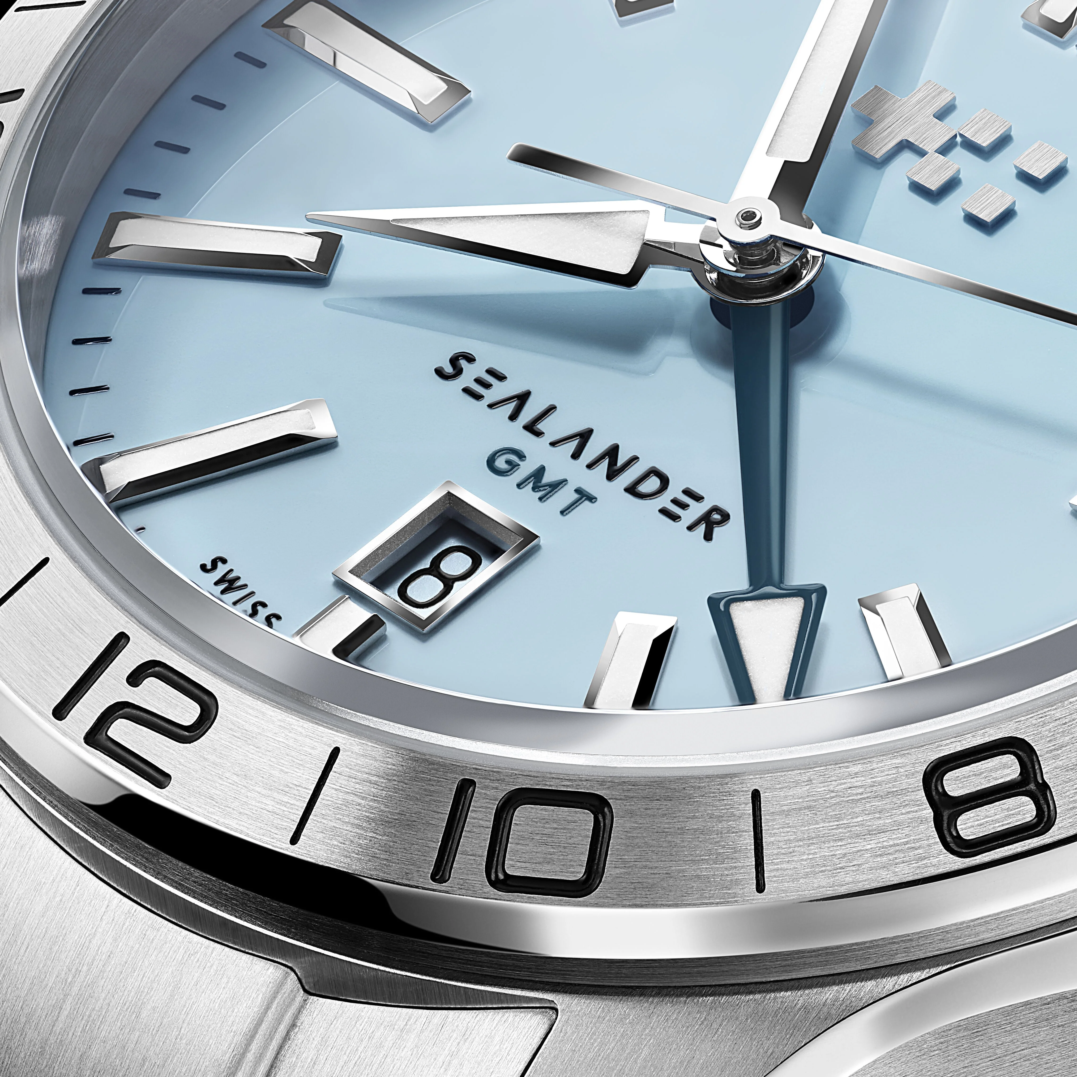 Christopher Ward C63 Sealander GMT 42mm – Sky Blue - Image 5