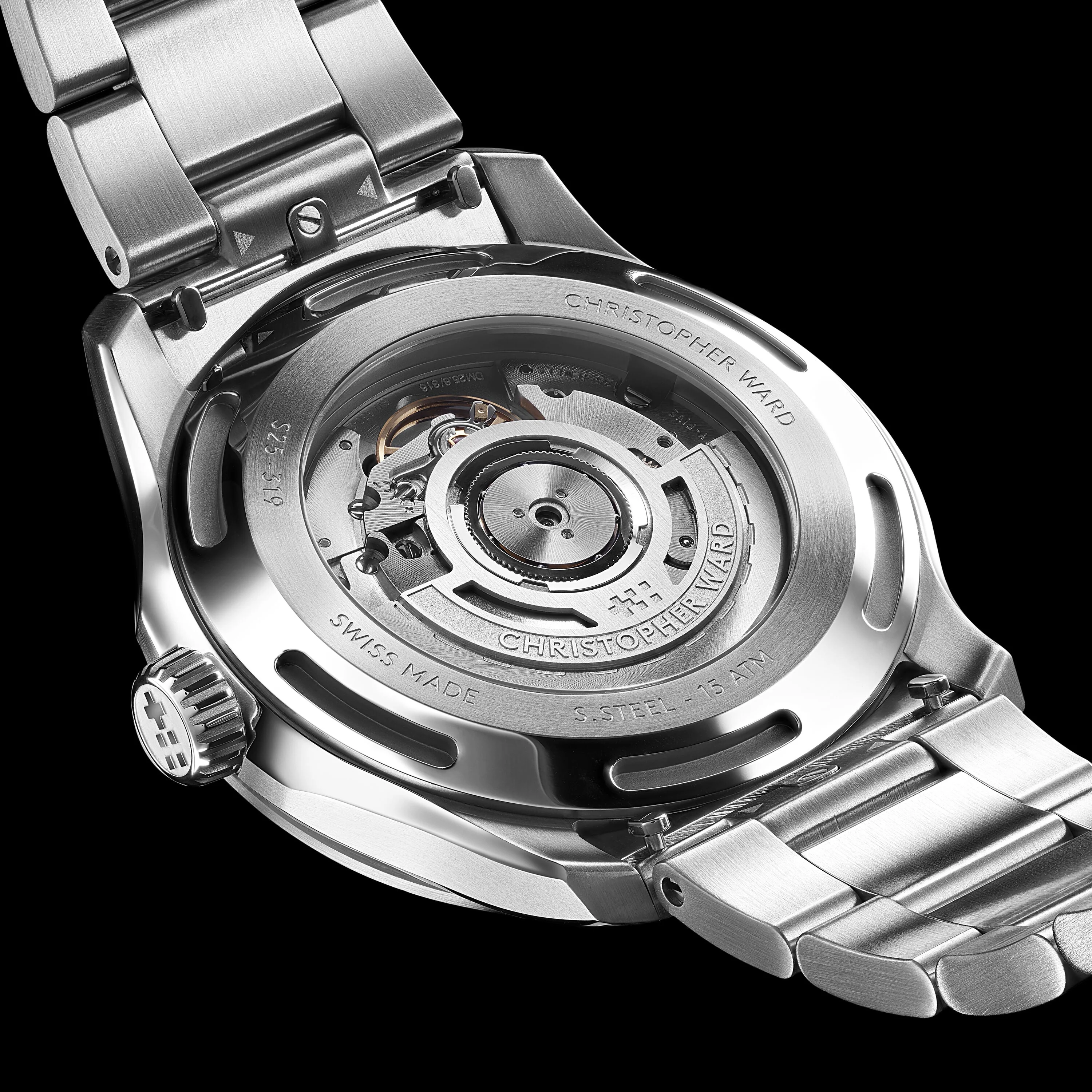 Christopher Ward C63 Sealander GMT 42mm – White - Image 10