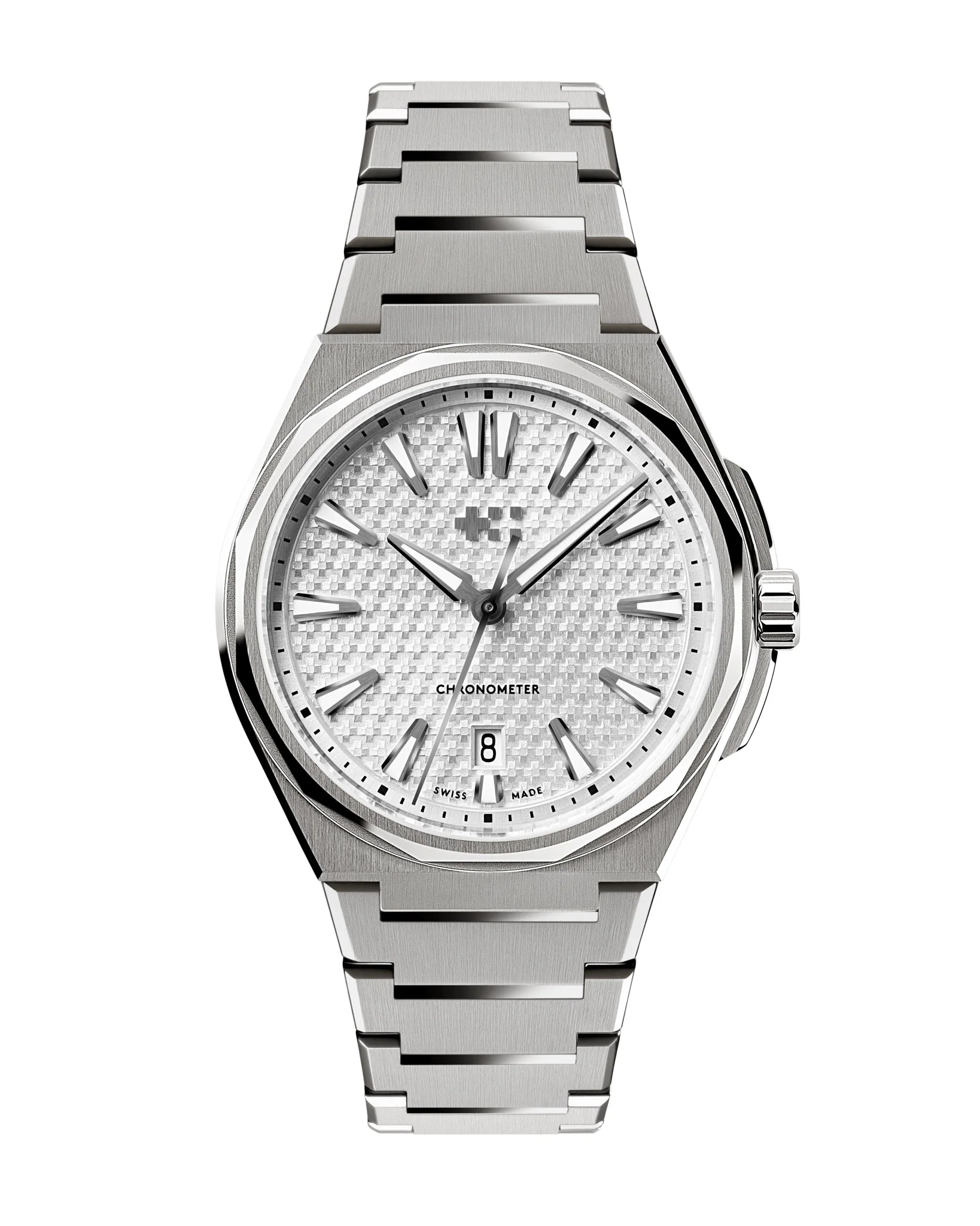 Christopher Ward The Twelve Titanium - Arctic White - Non-Fumé 40mm