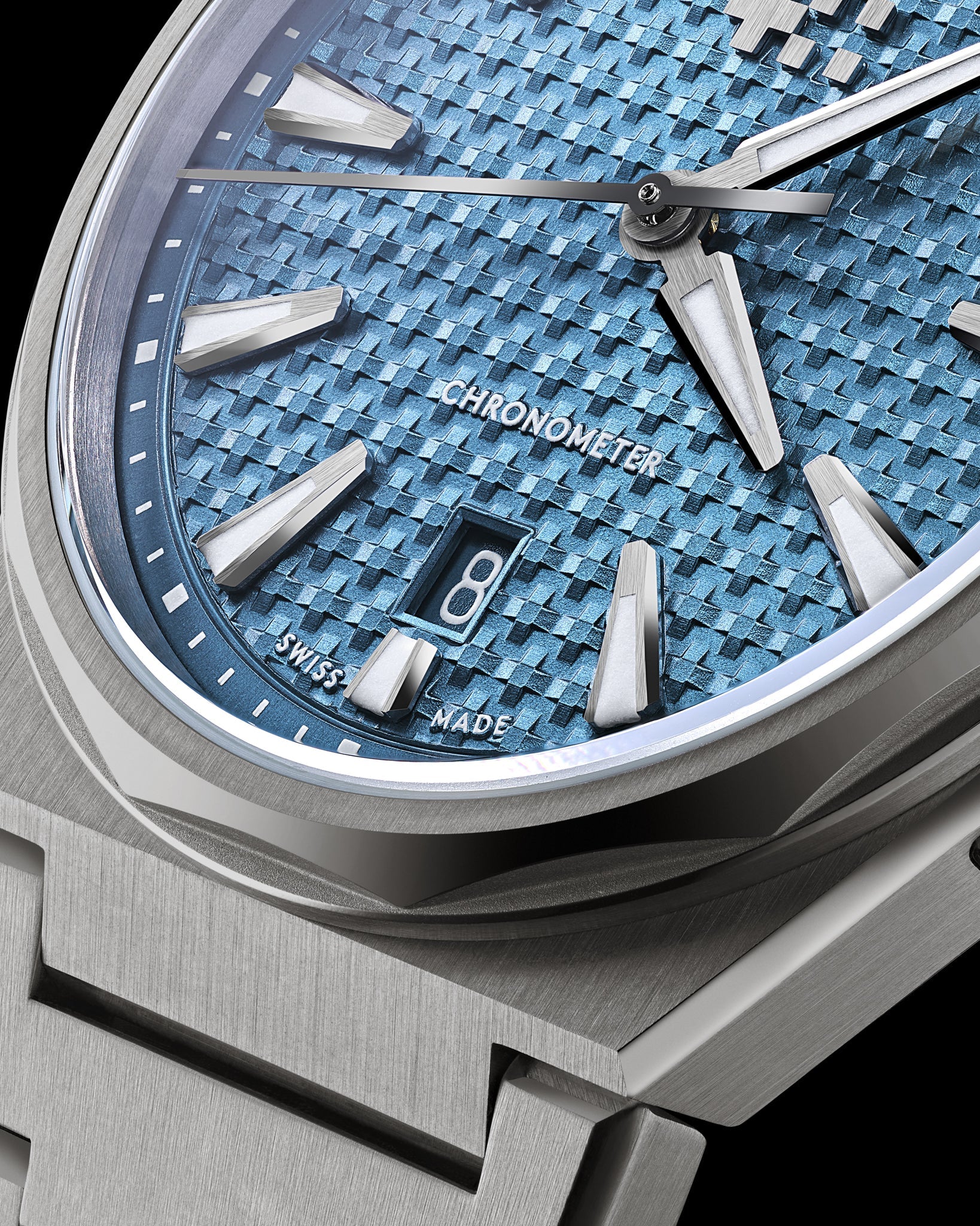 Christopher Ward The Twelve Titanium - Fjord Blue -  Non-Fumé 40mm - Image 7