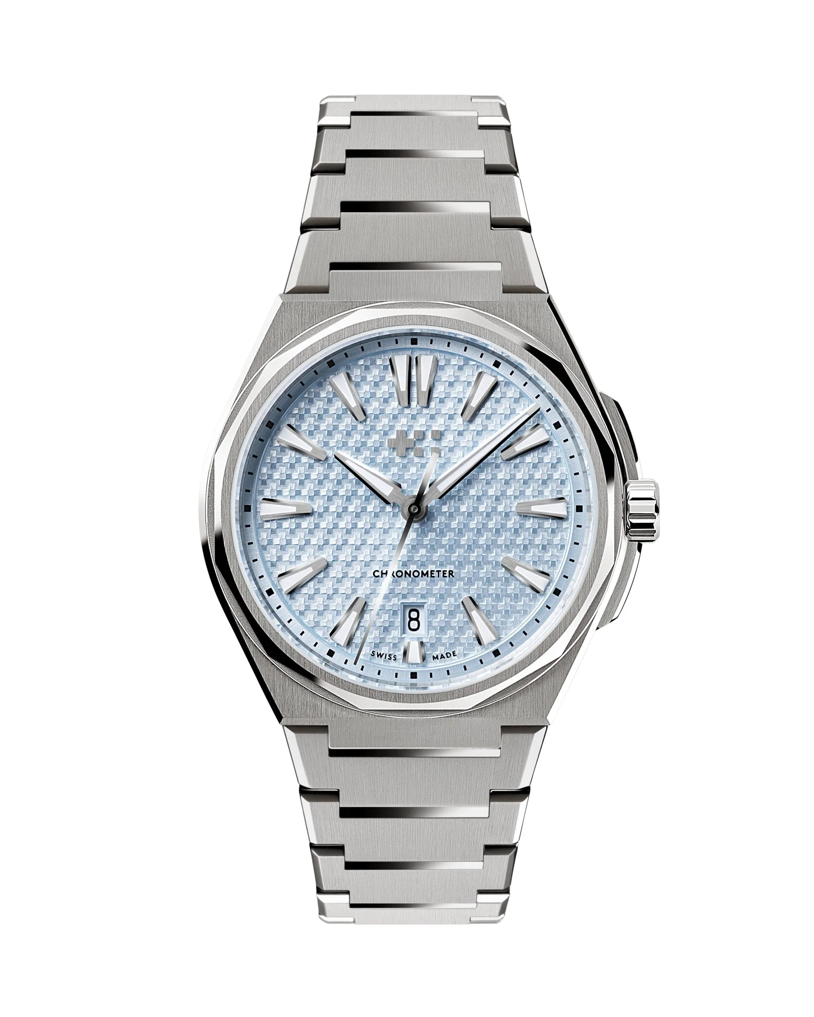 Christopher Ward The Twelve Titanium - Glacier Blue - Non-Fumé 40mm