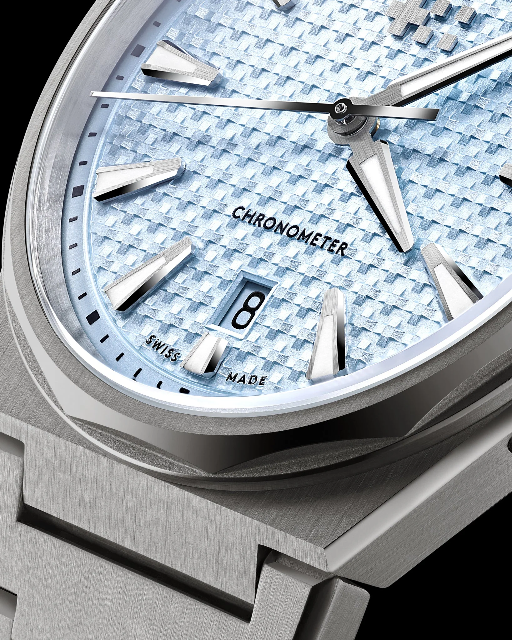 Christopher Ward The Twelve Titanium - Glacier Blue - Non-Fumé 40mm - Image 8