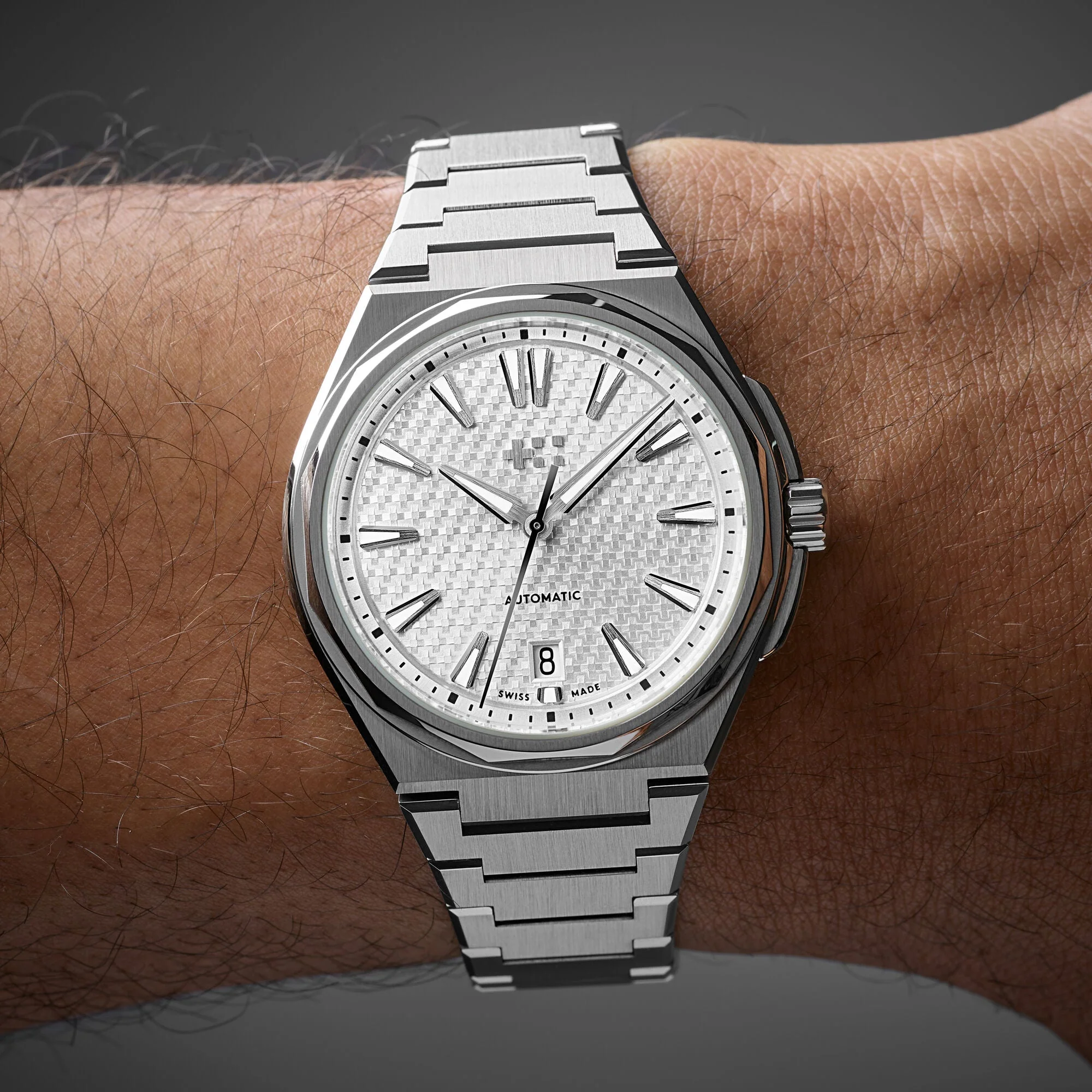 Christopher Ward The Twelve - White - Steel Bracelet - 38mm - Image 2