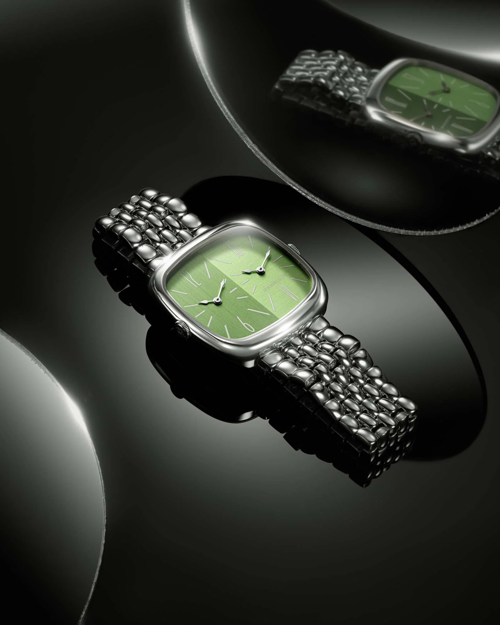 Dennison ALD Dual Time “Shades” – Green Dial - Image 5
