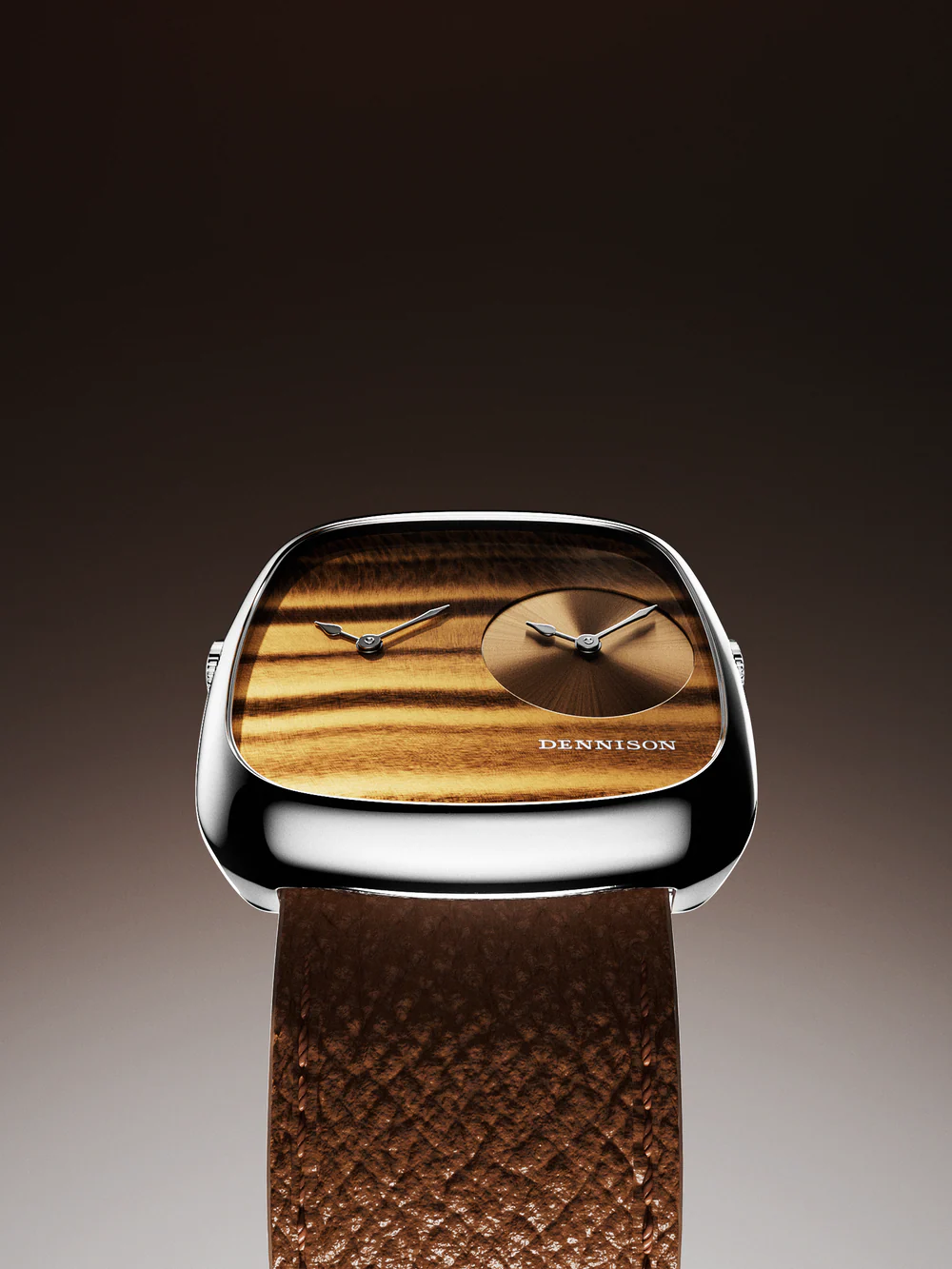 Dennison ALD Dual Time Tiger Eye & Gold Sunray - Image 4