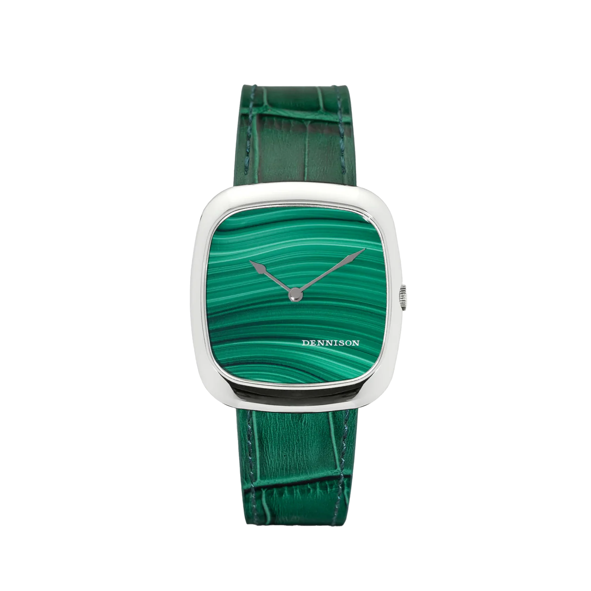 Dennison Green Malachite Stone Dial